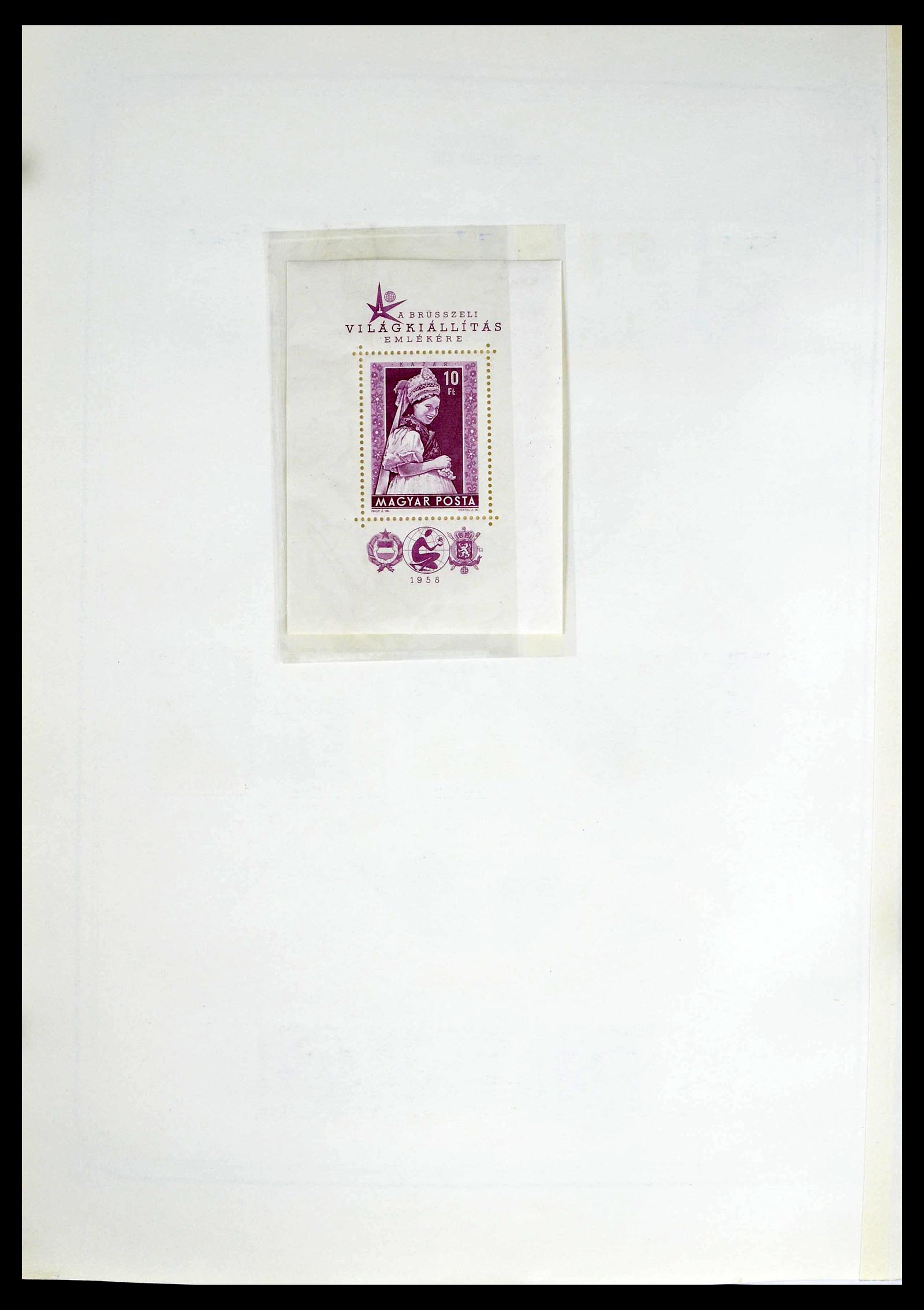 39050 0050 - Postzegelverzameling 39050 Hongarije 1871-1963.