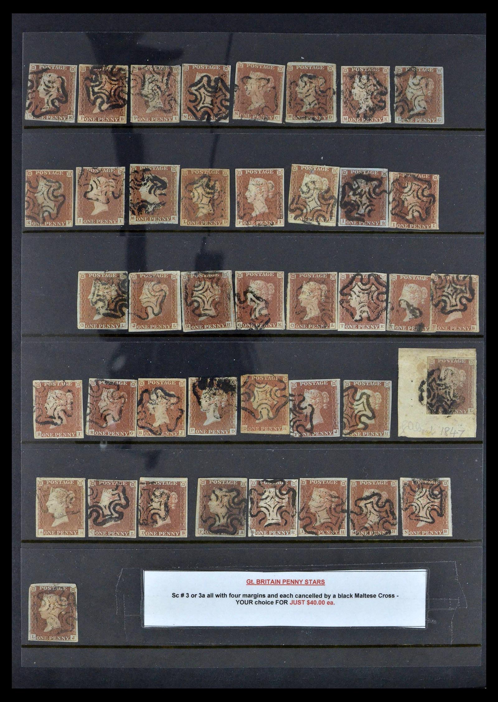 39051 0005 - Postzegelverzameling 39051 Engeland 1840-2000.