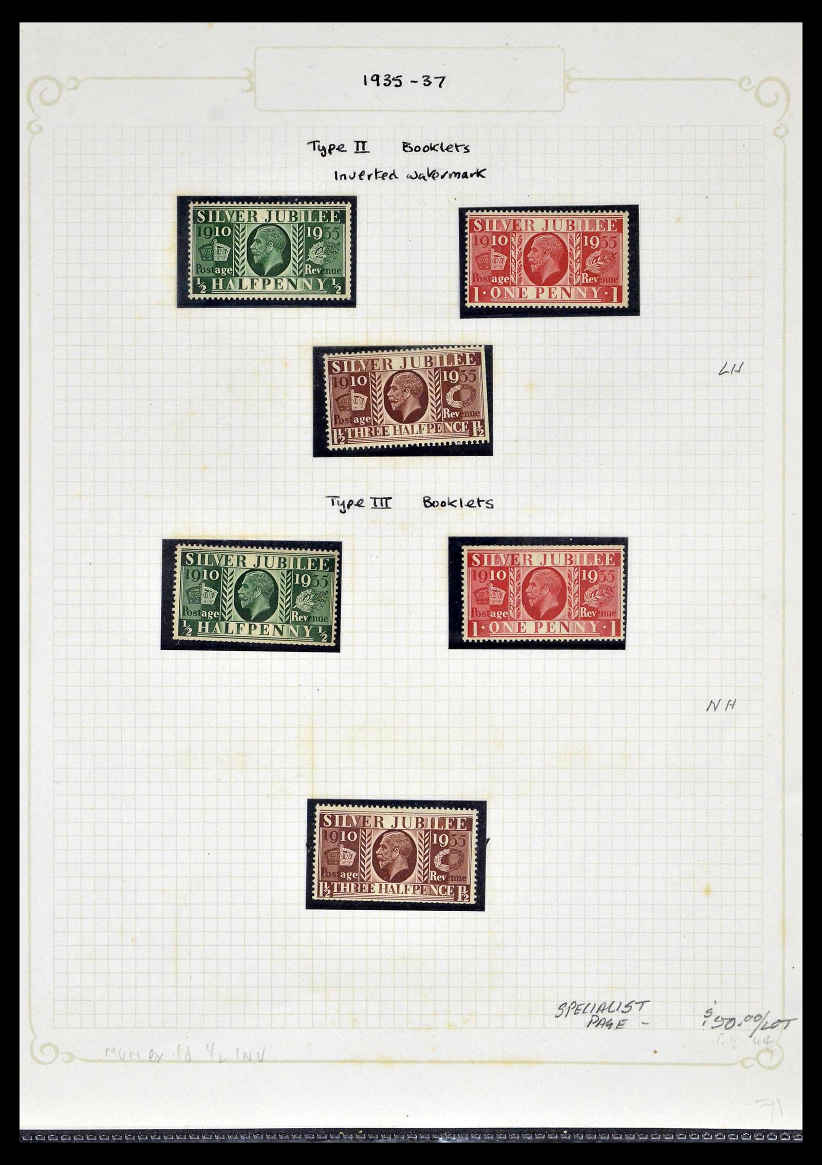 39051 0007 - Postzegelverzameling 39051 Engeland 1840-2000.
