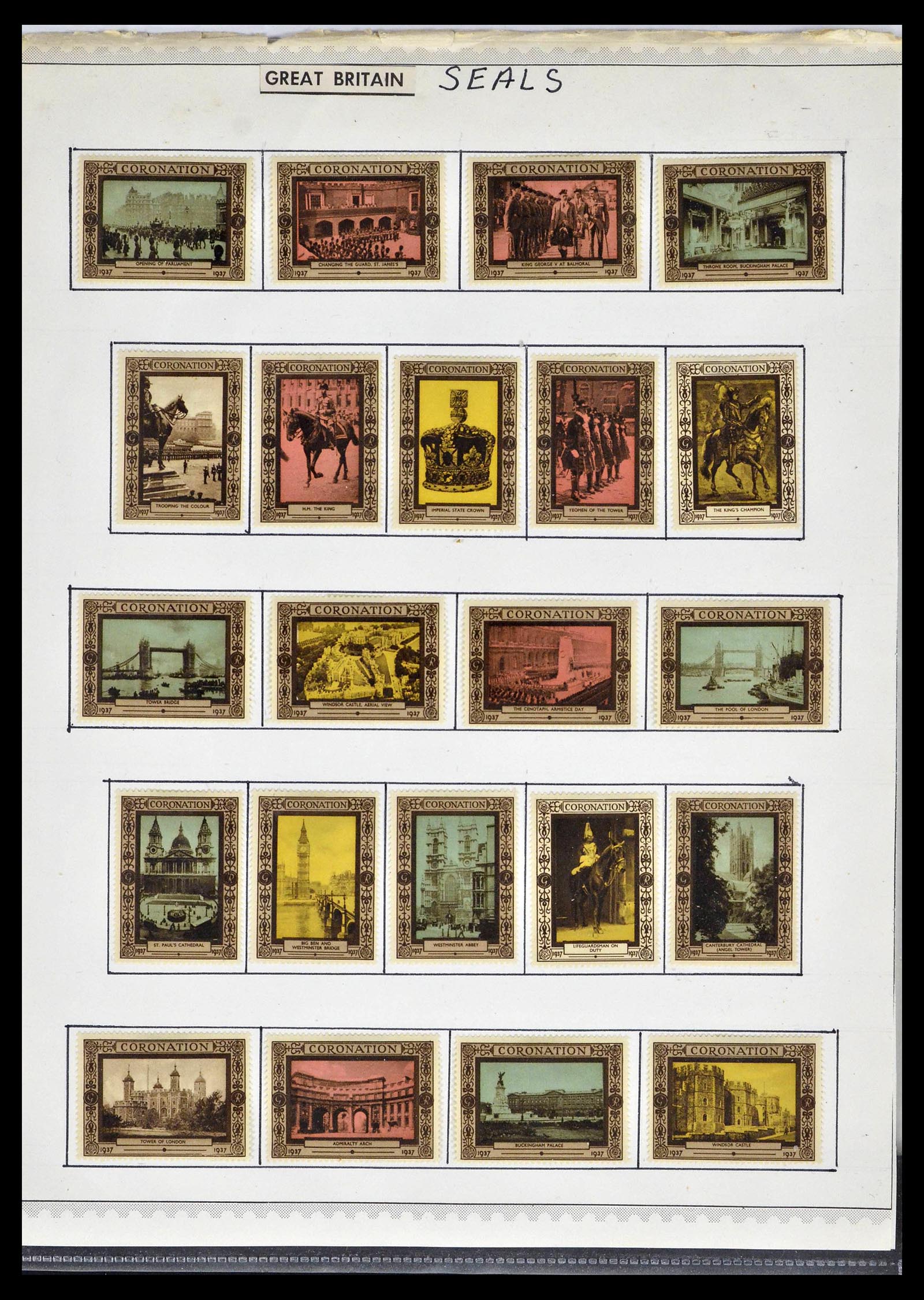 39051 0015 - Postzegelverzameling 39051 Engeland 1840-2000.