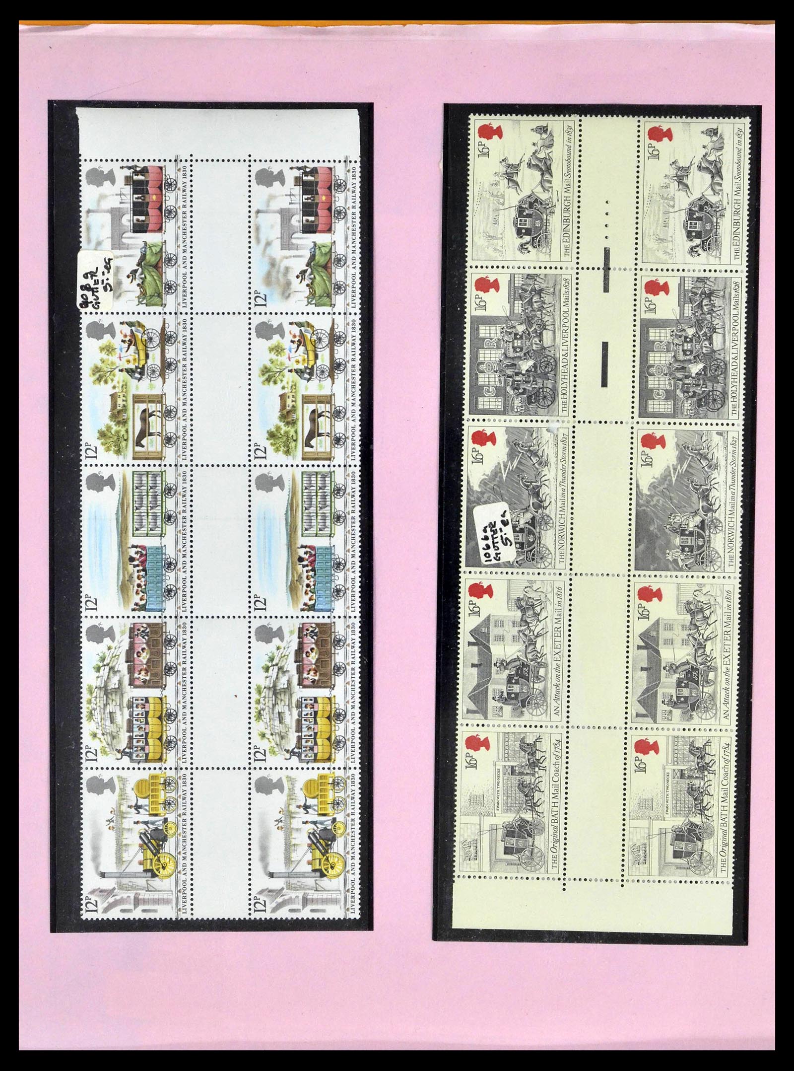 39051 0038 - Stamp collection 39051 Great Britain 1840-2000.