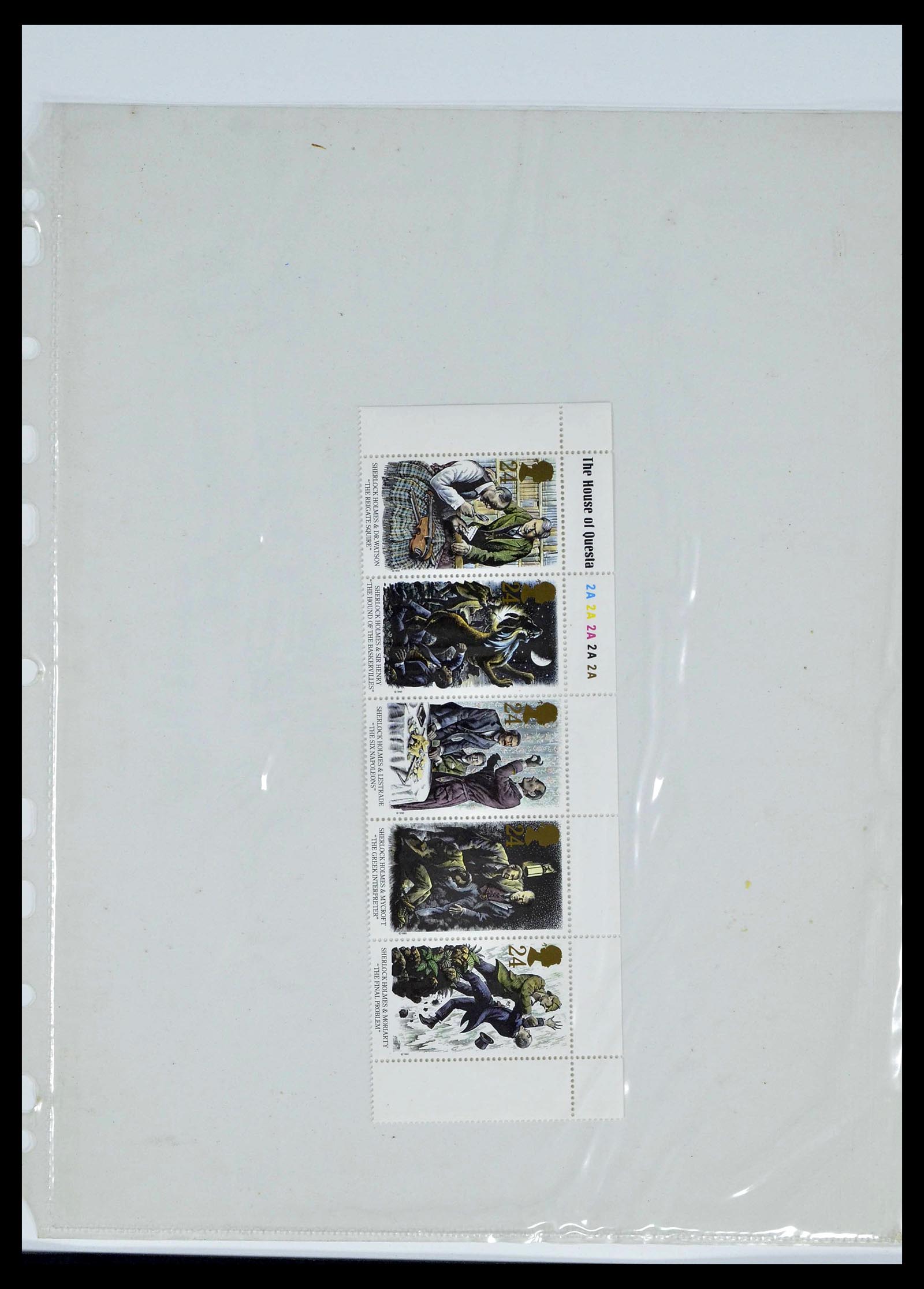39051 0053 - Postzegelverzameling 39051 Engeland 1840-2000.