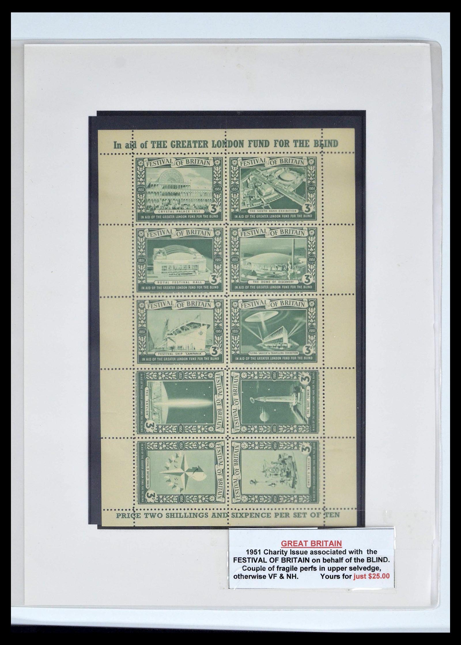 39051 0056 - Postzegelverzameling 39051 Engeland 1840-2000.