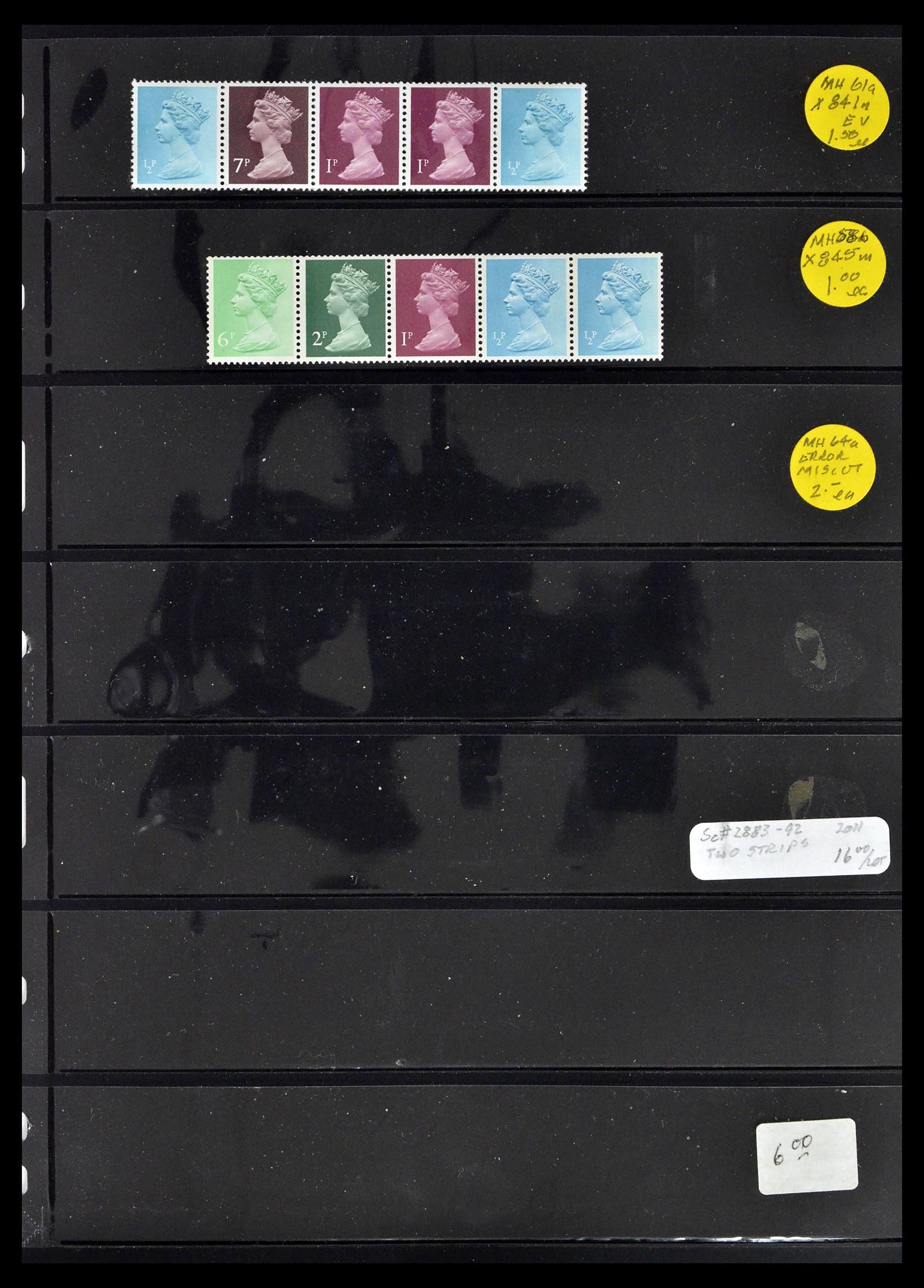 39051 0057 - Postzegelverzameling 39051 Engeland 1840-2000.