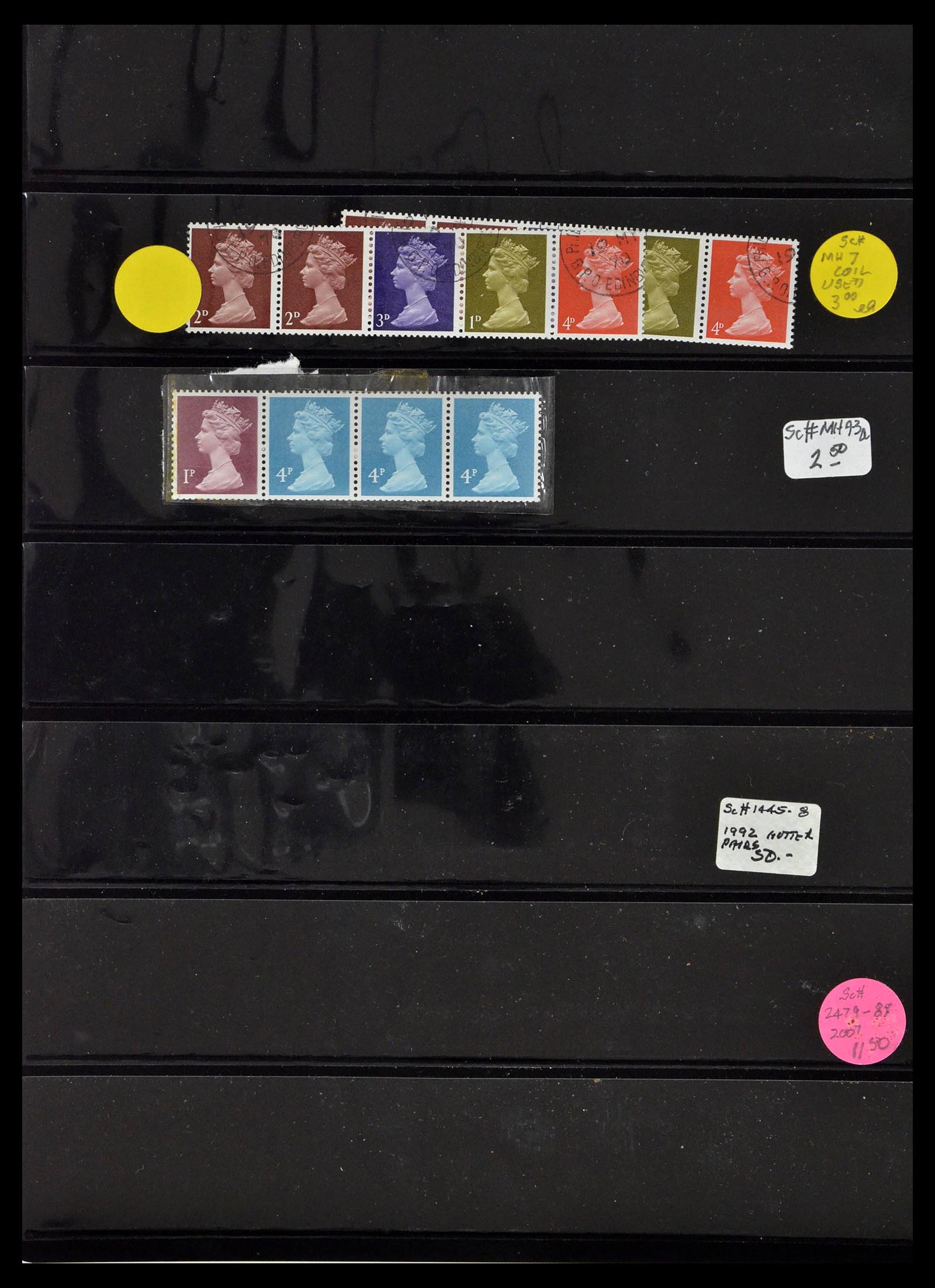 39051 0058 - Postzegelverzameling 39051 Engeland 1840-2000.
