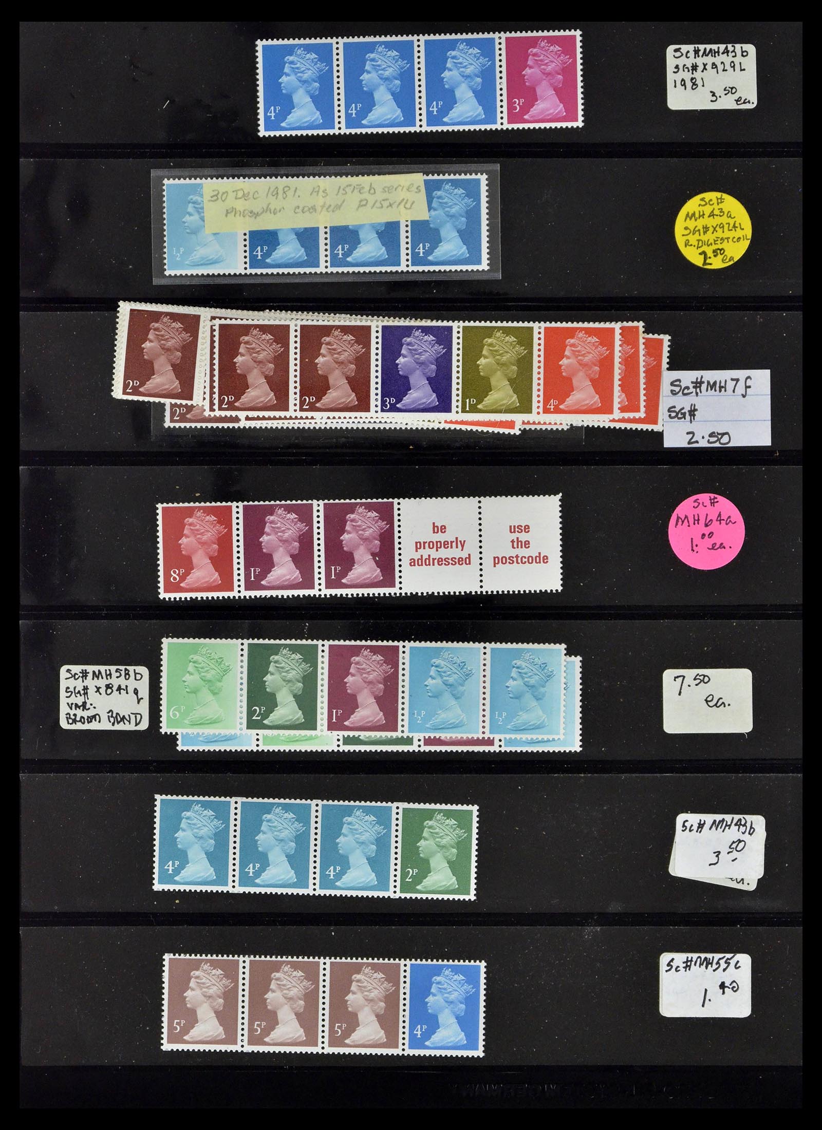 39051 0060 - Postzegelverzameling 39051 Engeland 1840-2000.