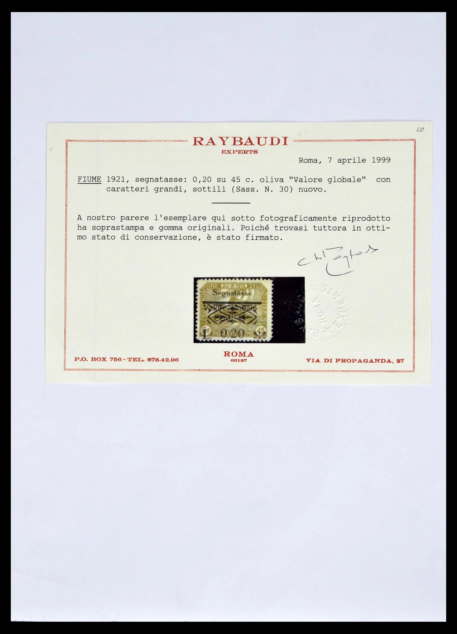 39067 0032 - Postzegelverzameling 39067 Fiume 1918-1924.