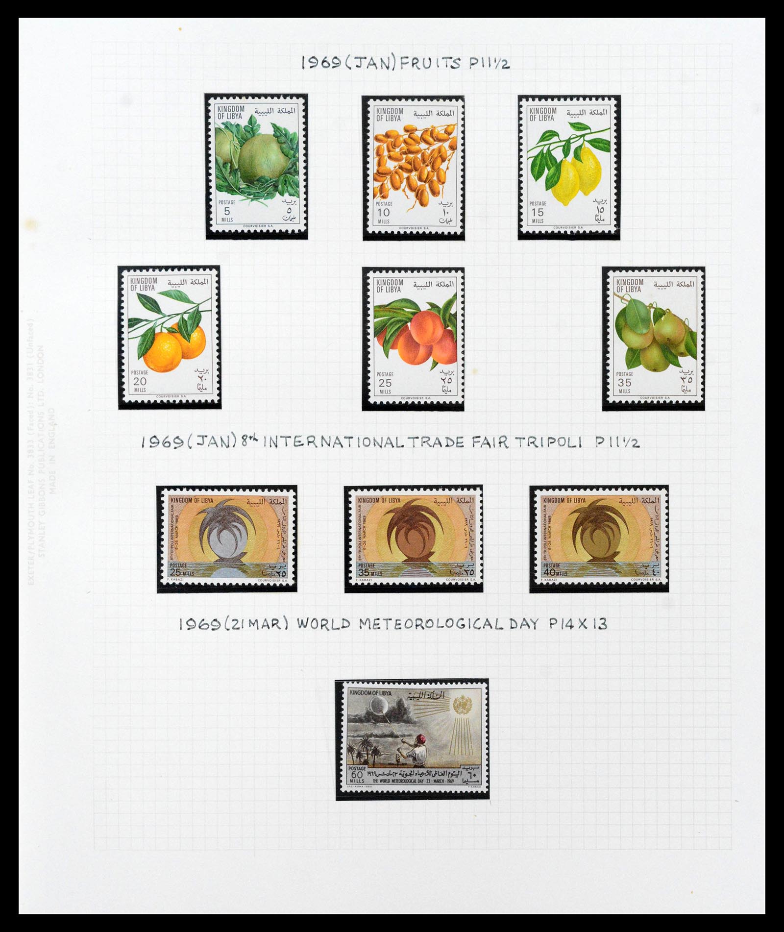 39068 0083 - Postzegelverzameling 39068 Libië compleet 1912-1969.