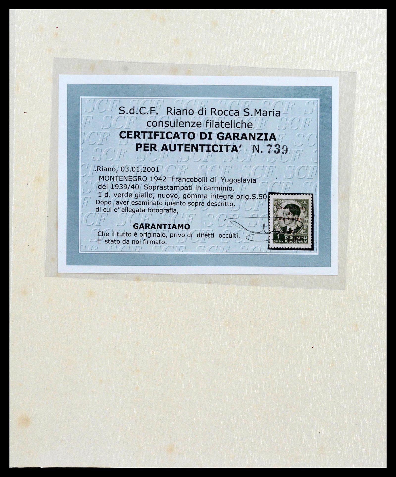 39071 0004 - Postzegelverzameling 39071 Italiaanse gebieden/bezetting topverzameli