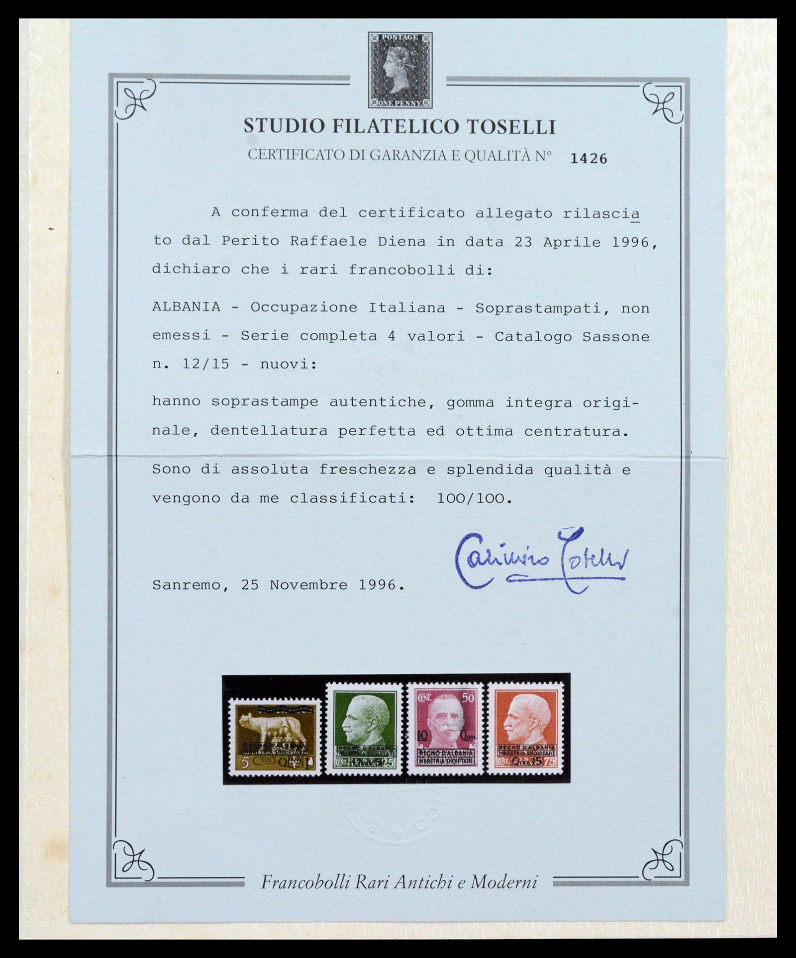 39071 0006 - Postzegelverzameling 39071 Italiaanse gebieden/bezetting topverzameli