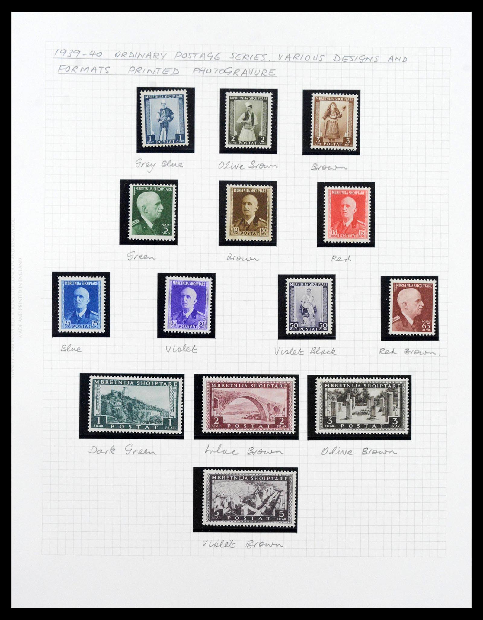 39071 0009 - Postzegelverzameling 39071 Italiaanse gebieden/bezetting topverzameli