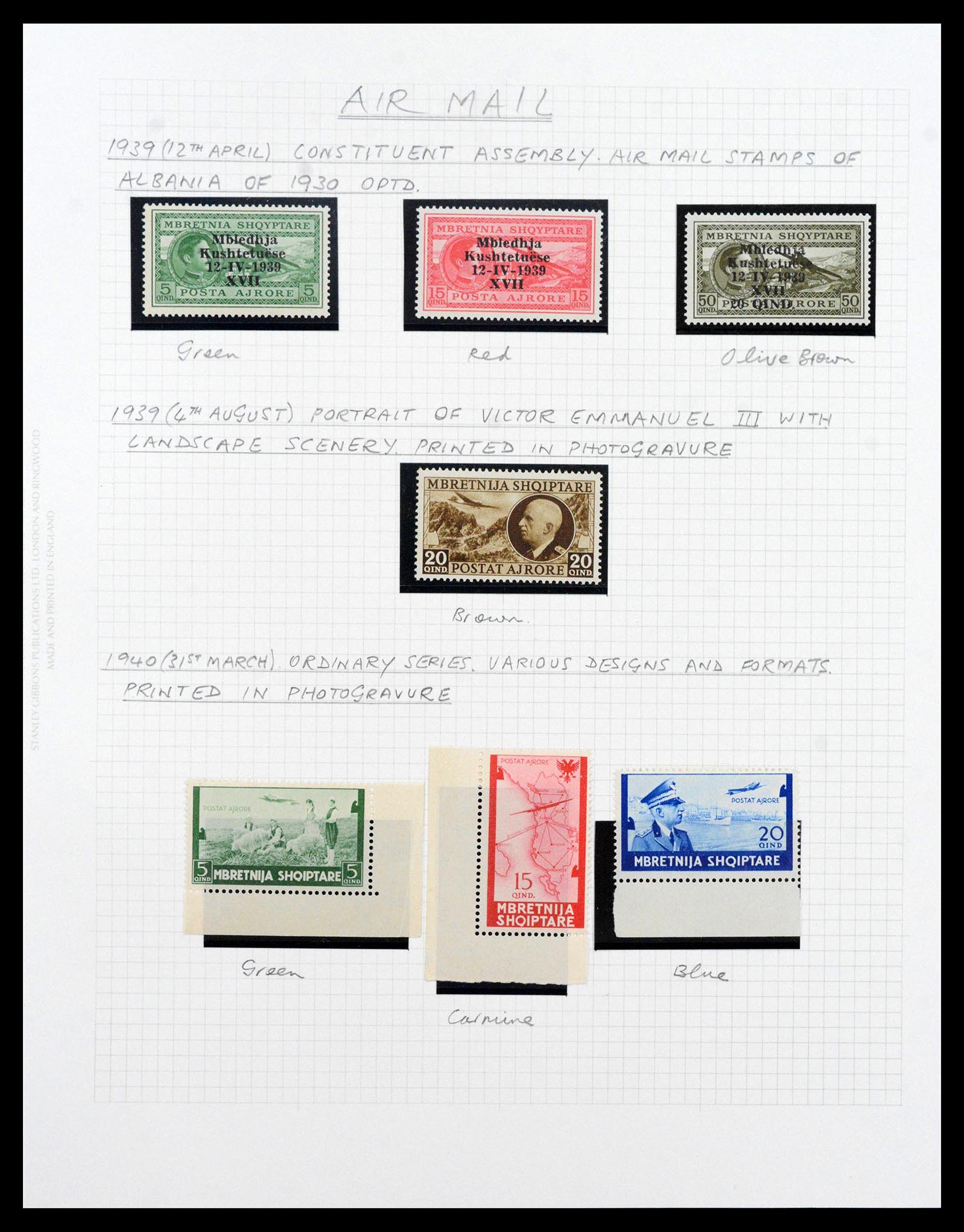 39071 0012 - Postzegelverzameling 39071 Italiaanse gebieden/bezetting topverzameli