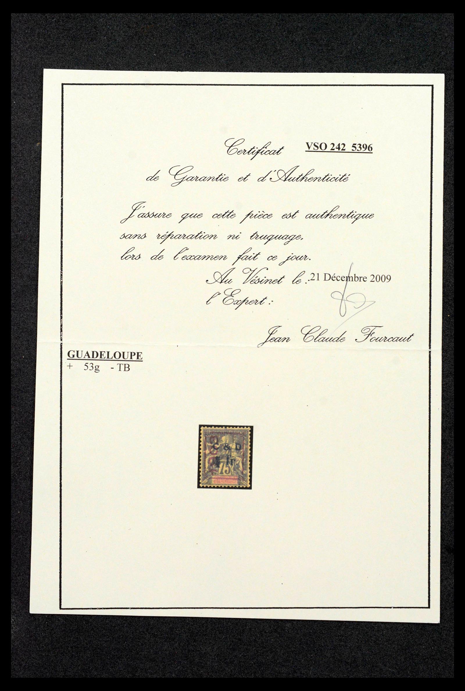 39081 0004 - Postzegelverzameling 39081 Guadeloupe speciaalverzameling 1878-1947.