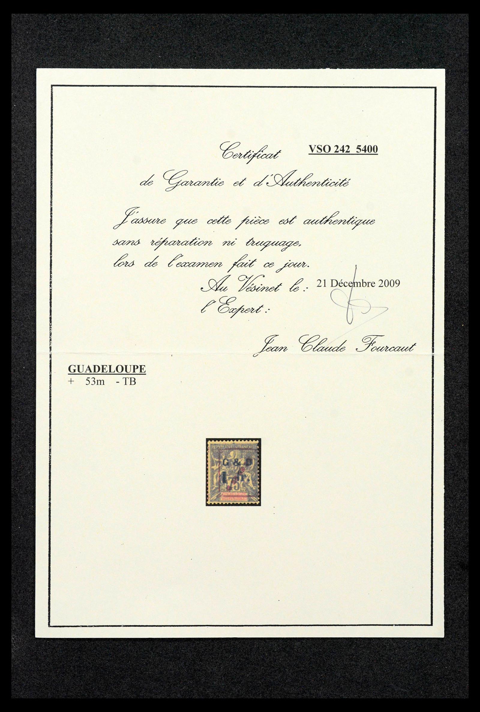 39081 0005 - Postzegelverzameling 39081 Guadeloupe speciaalverzameling 1878-1947.