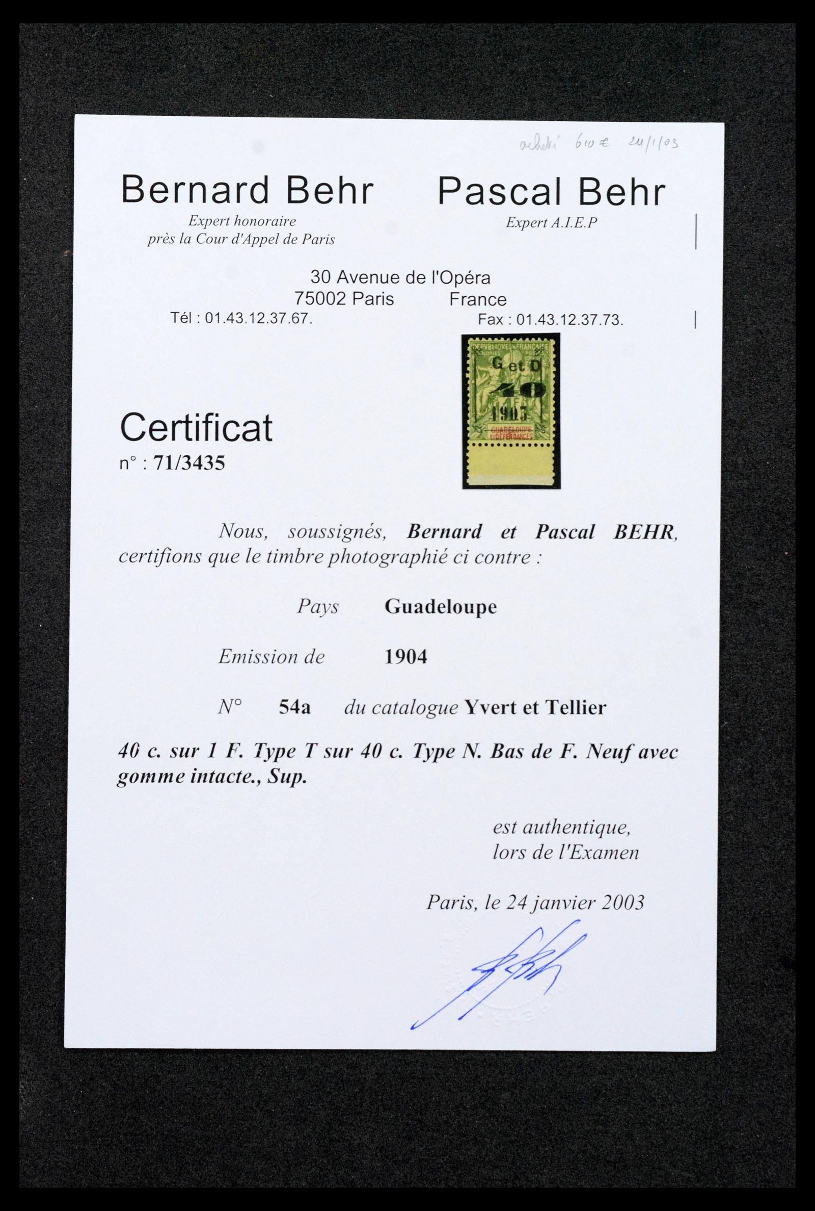 39081 0007 - Postzegelverzameling 39081 Guadeloupe speciaalverzameling 1878-1947.
