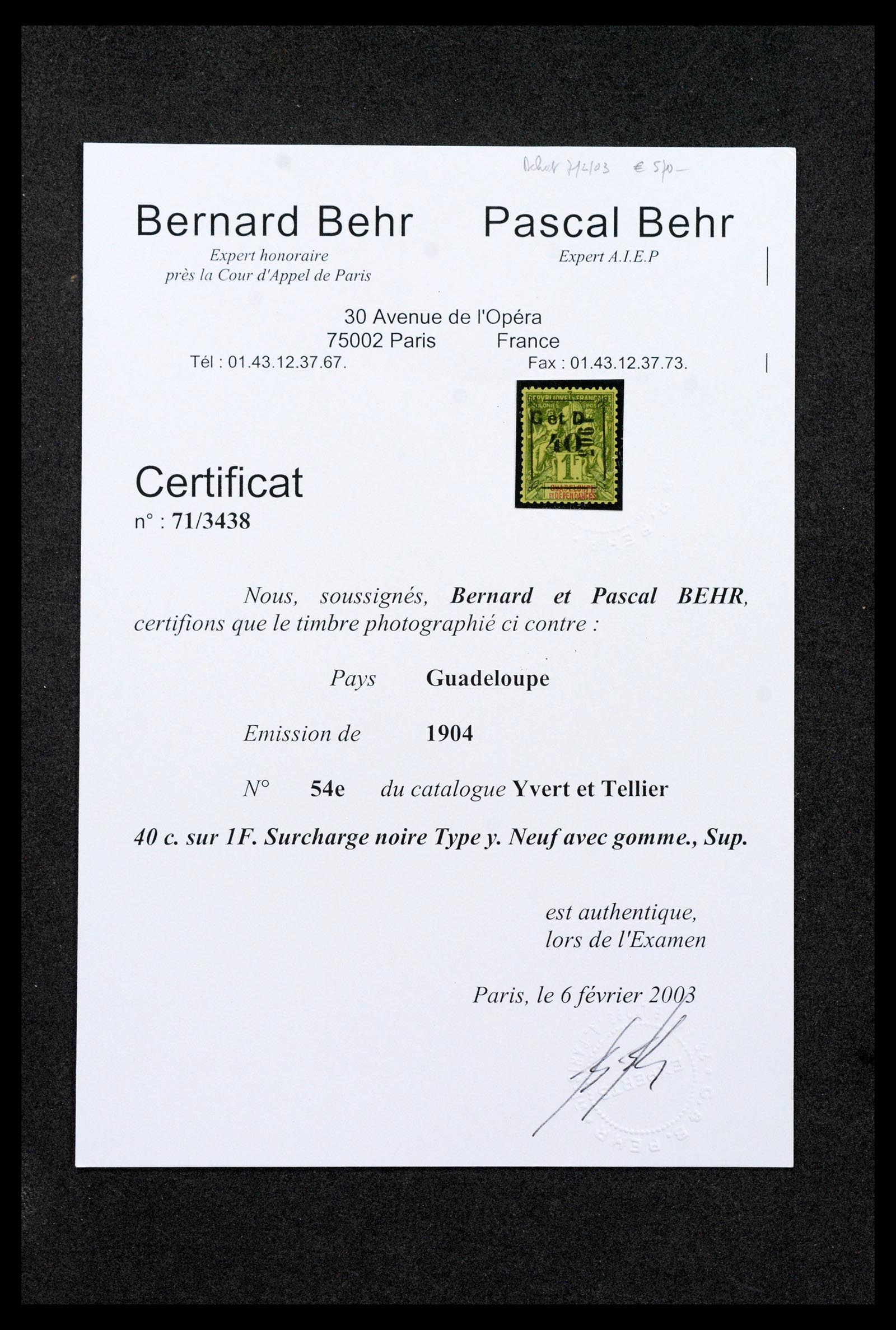 39081 0008 - Postzegelverzameling 39081 Guadeloupe speciaalverzameling 1878-1947.