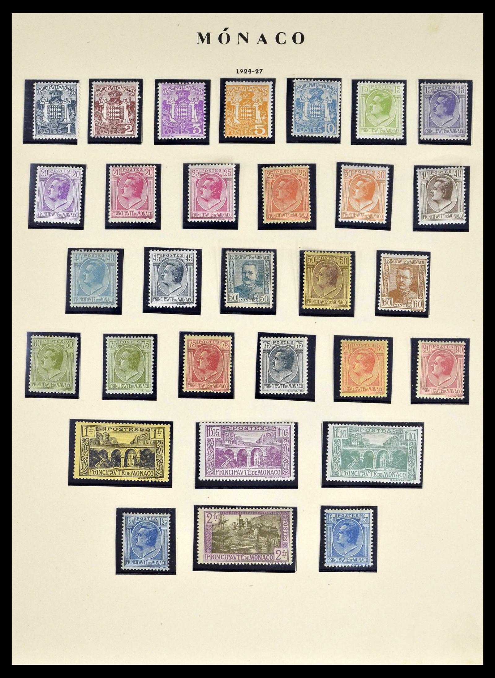 39082 0004 - Stamp collection 39082 Monaco 1885-1964.