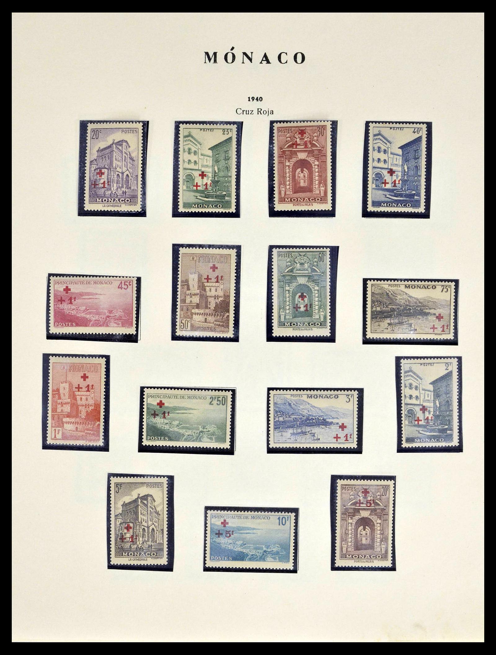 39082 0011 - Stamp collection 39082 Monaco 1885-1964.