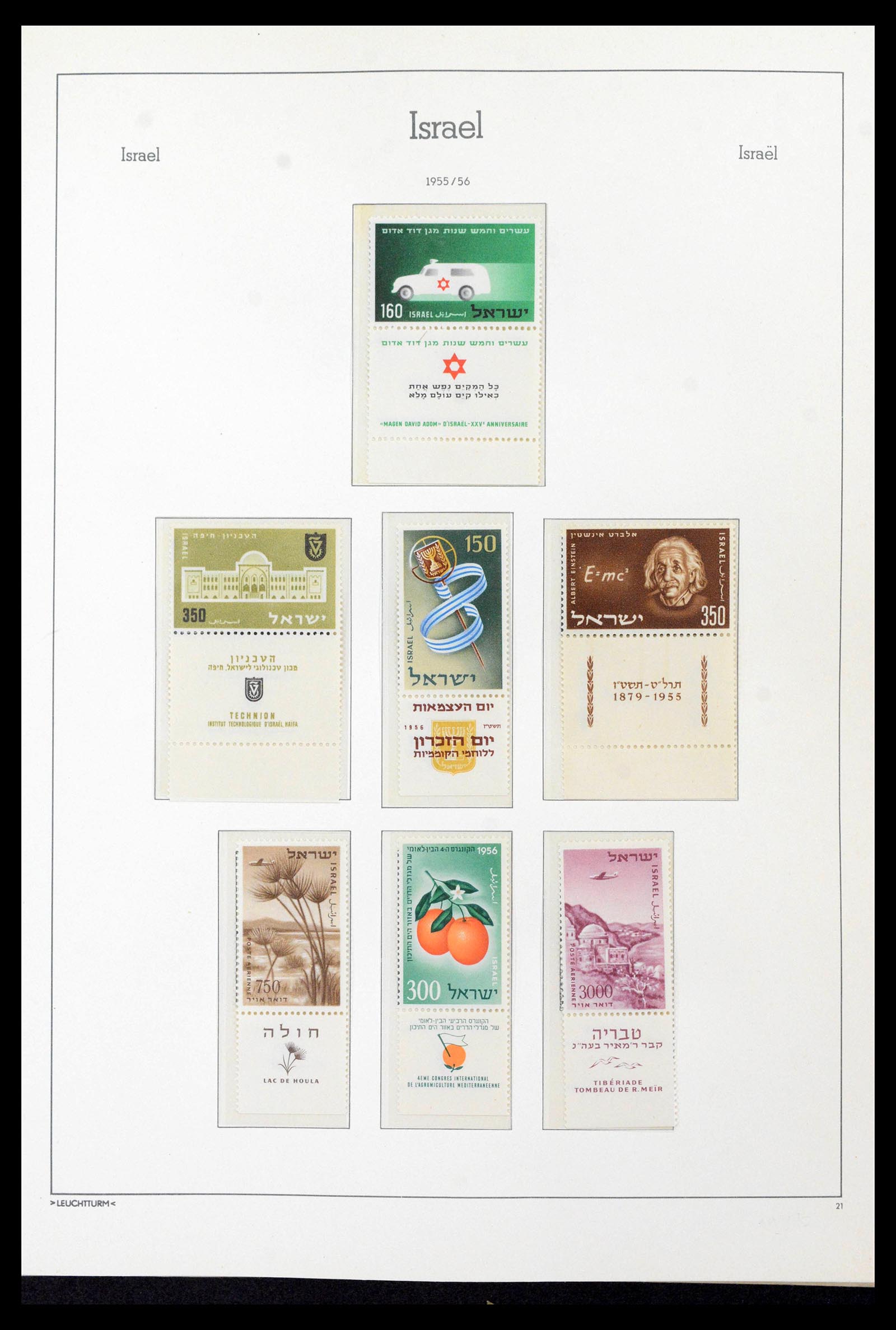 39090 0036 - Postzegelverzameling 39090 Israël 1948-1968.