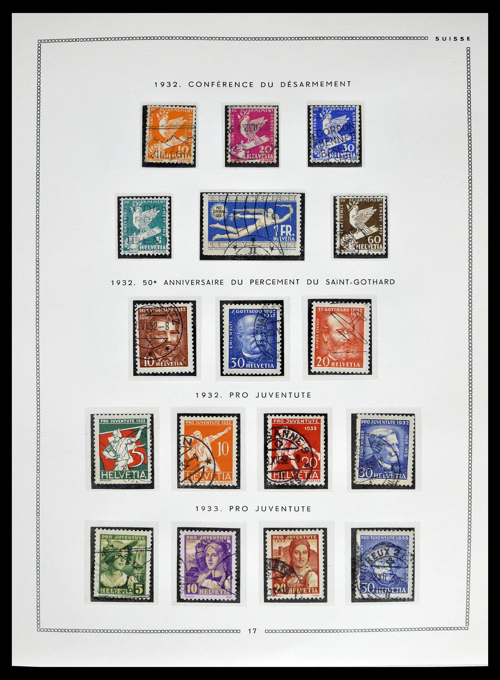 39094 0016 - Stamp collection 39094 Switzerland 1850-2005.