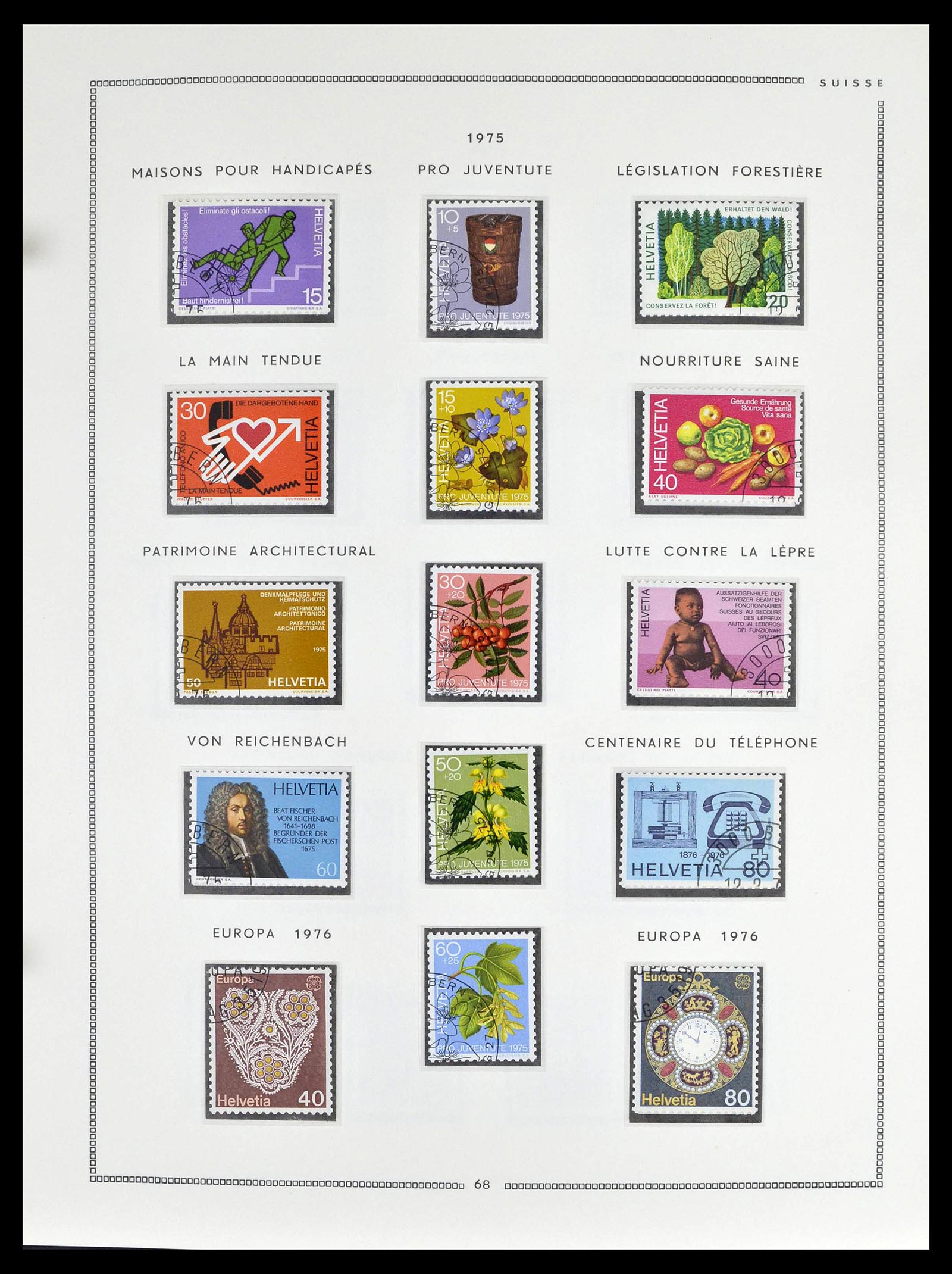 39094 0066 - Stamp collection 39094 Switzerland 1850-2005.