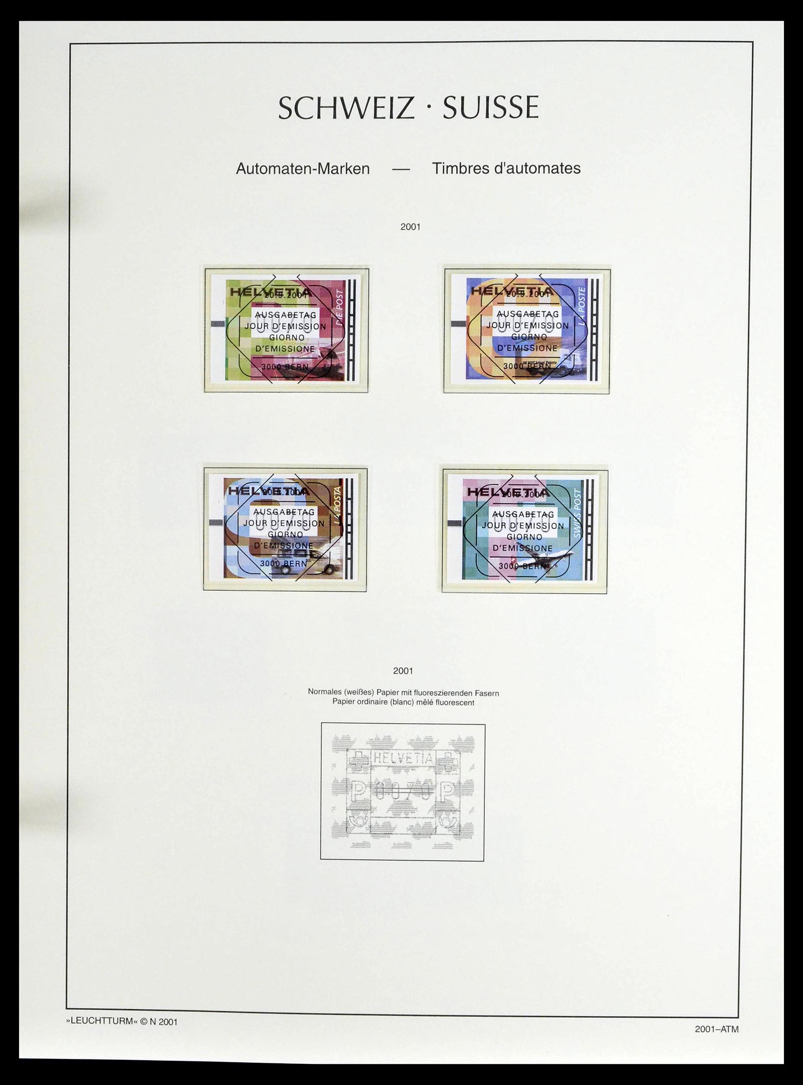 39094 0128 - Stamp collection 39094 Switzerland 1850-2005.
