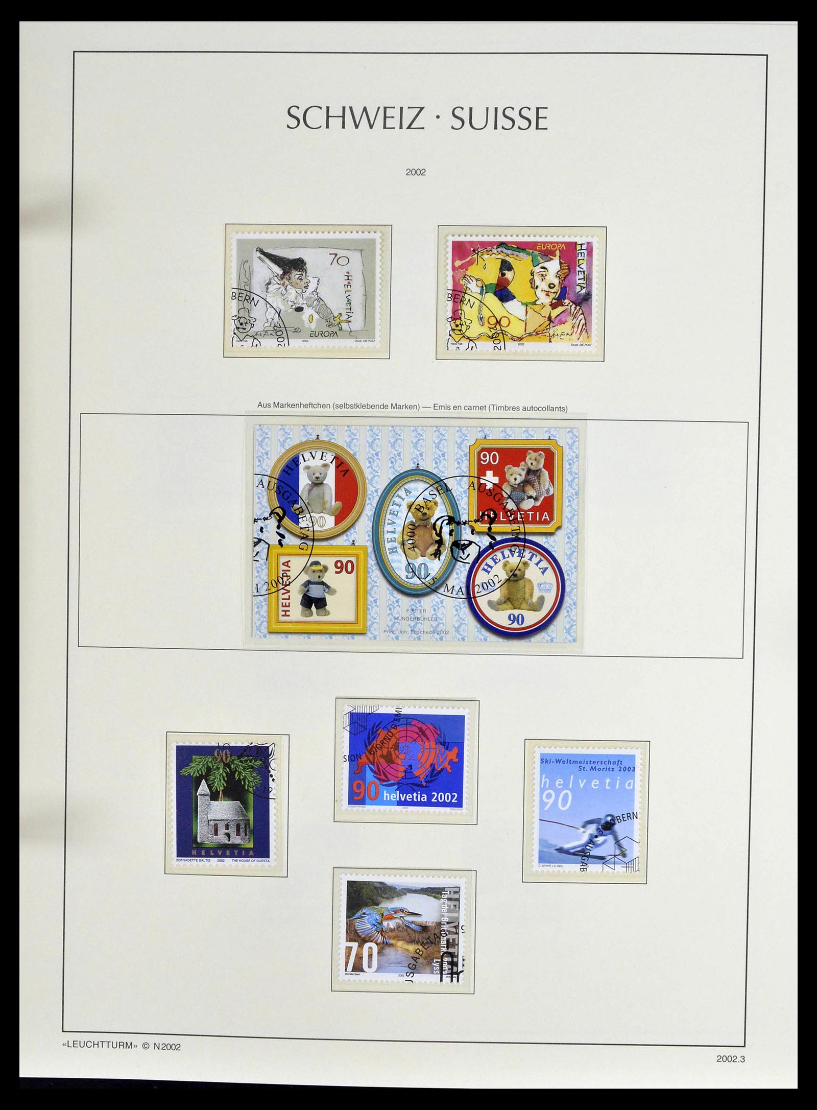 39094 0131 - Stamp collection 39094 Switzerland 1850-2005.