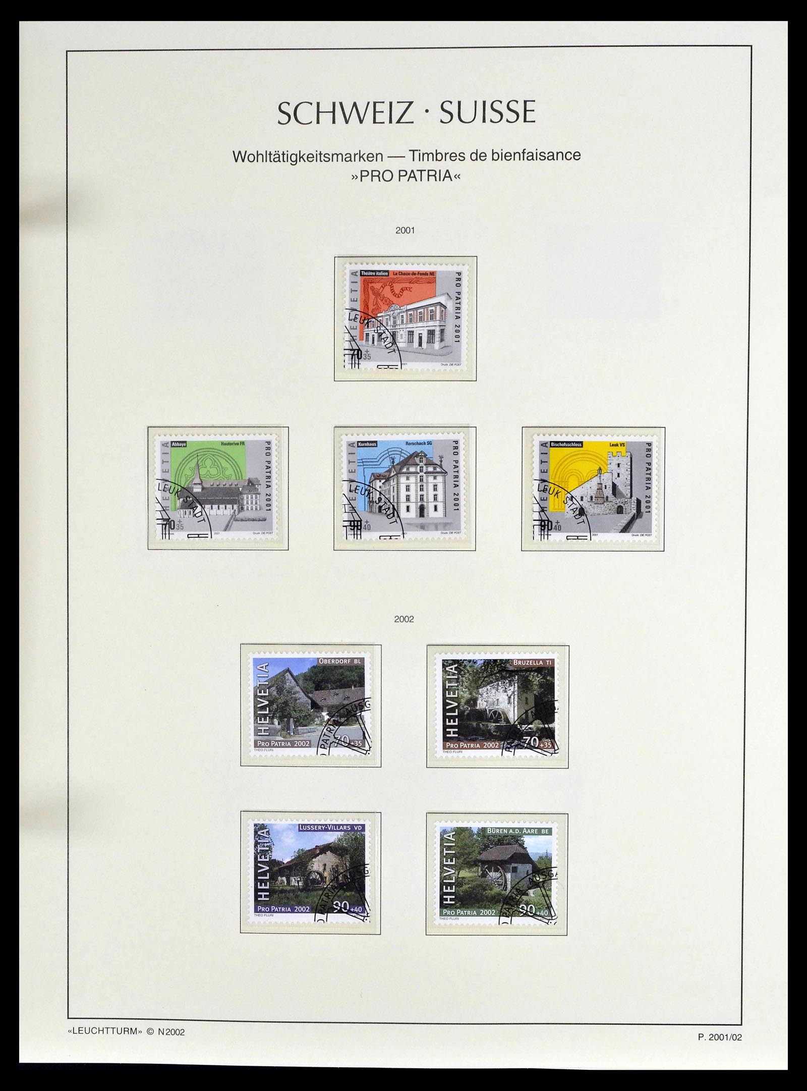 39094 0134 - Stamp collection 39094 Switzerland 1850-2005.