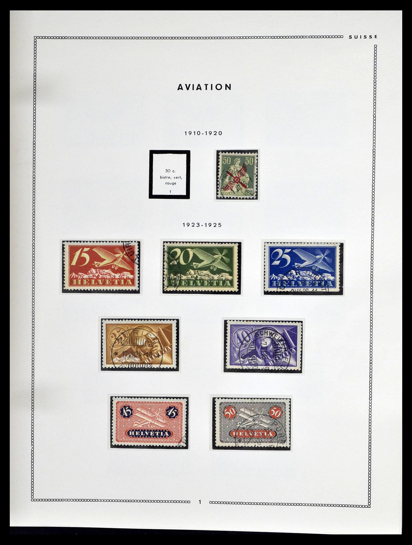 39094 0152 - Stamp collection 39094 Switzerland 1850-2005.