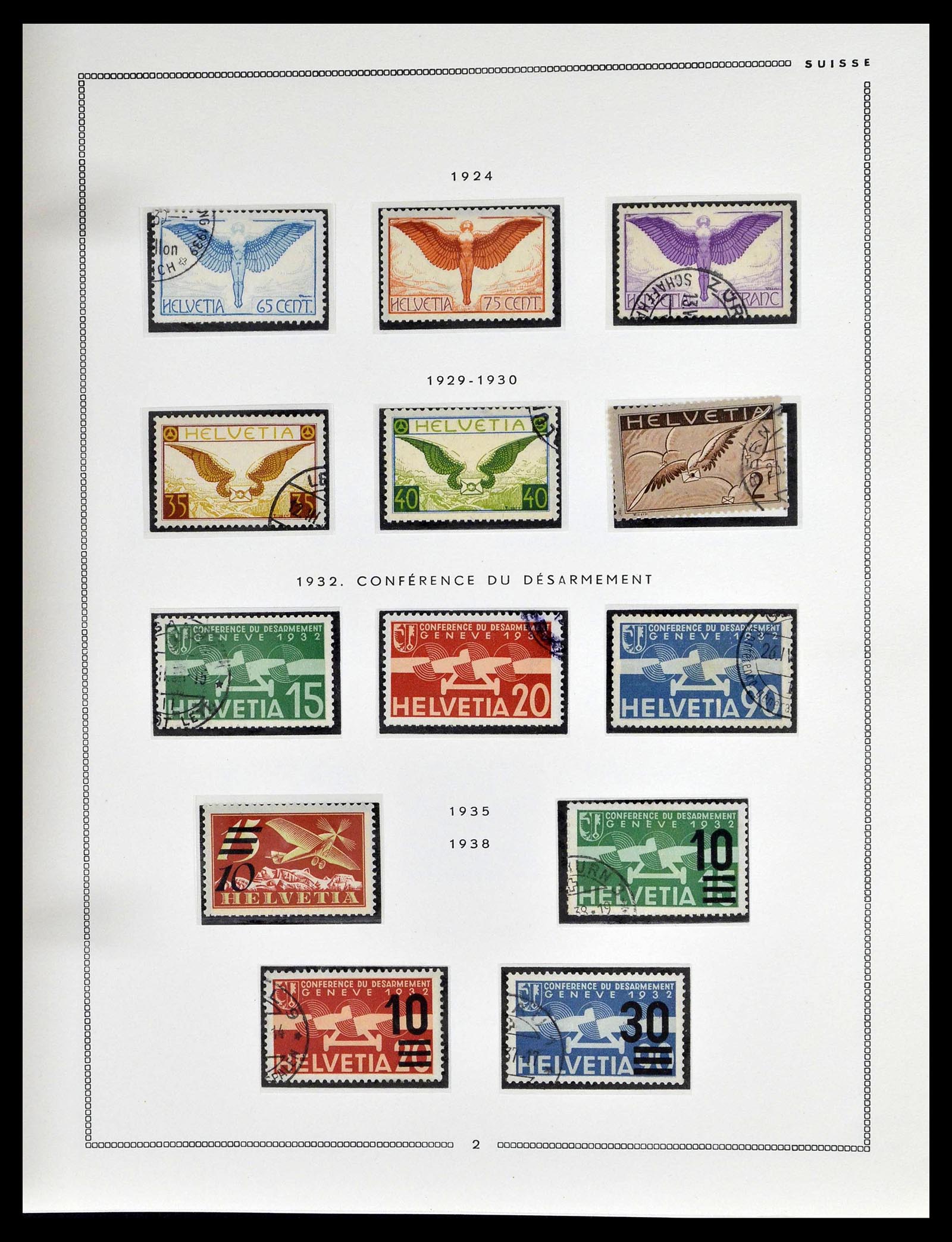39094 0153 - Stamp collection 39094 Switzerland 1850-2005.