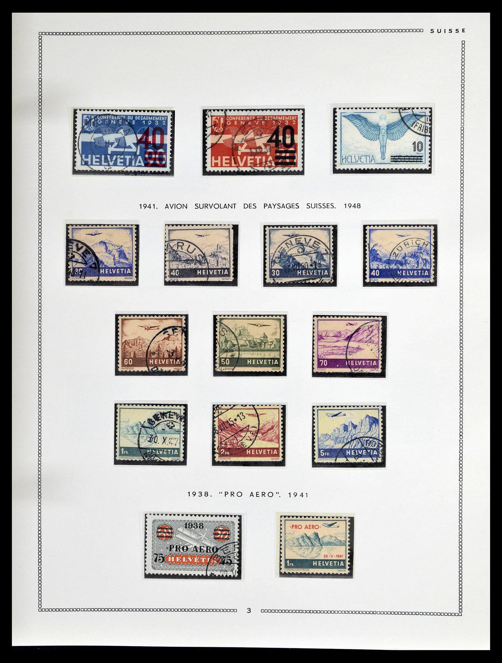 39094 0154 - Stamp collection 39094 Switzerland 1850-2005.