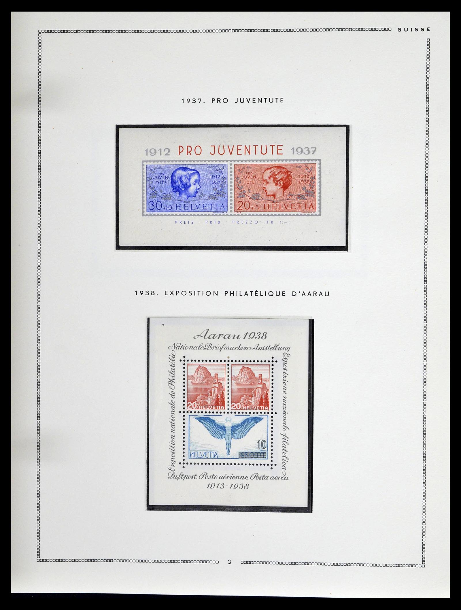39094 0157 - Stamp collection 39094 Switzerland 1850-2005.
