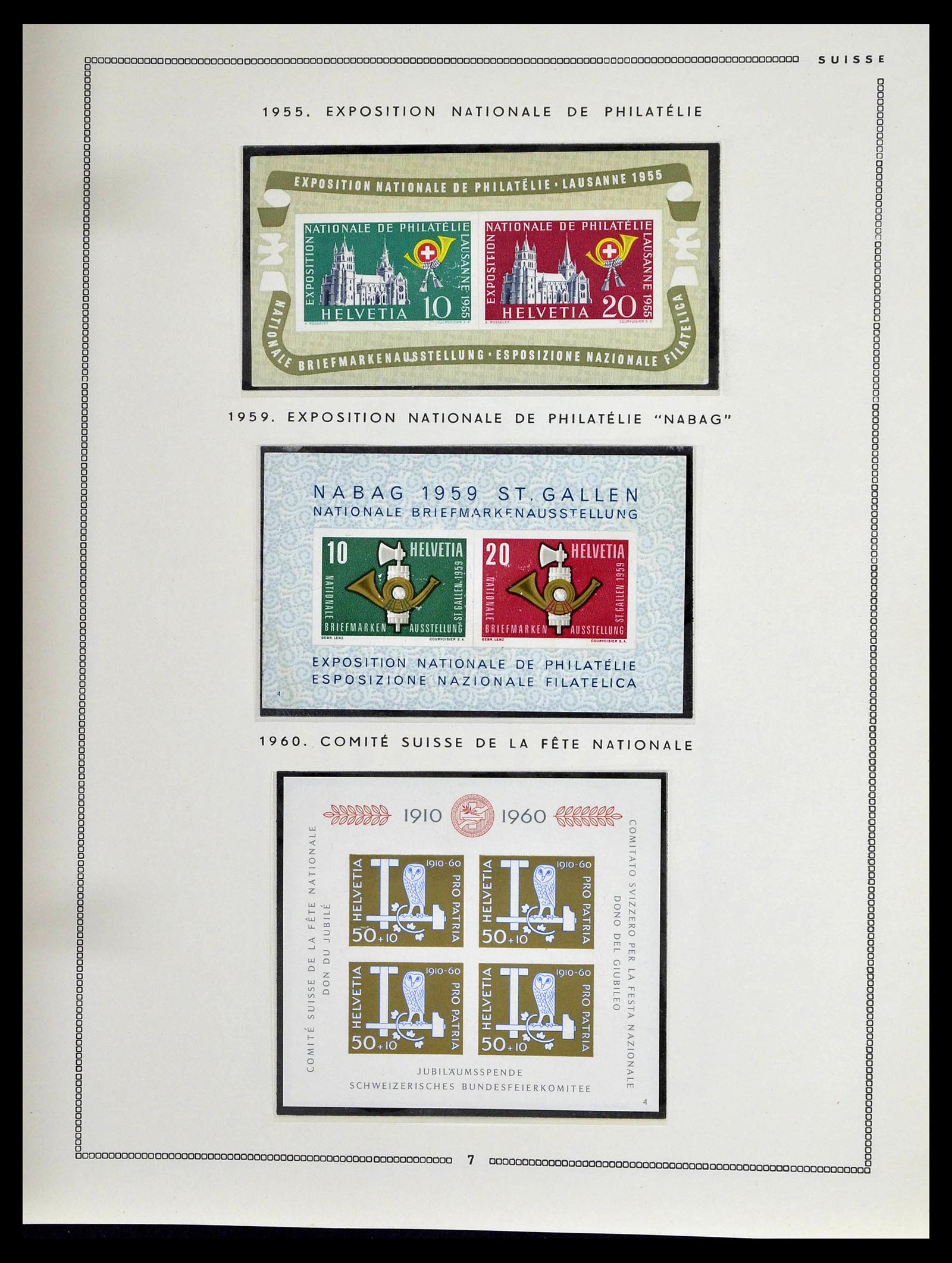 39094 0161 - Stamp collection 39094 Switzerland 1850-2005.