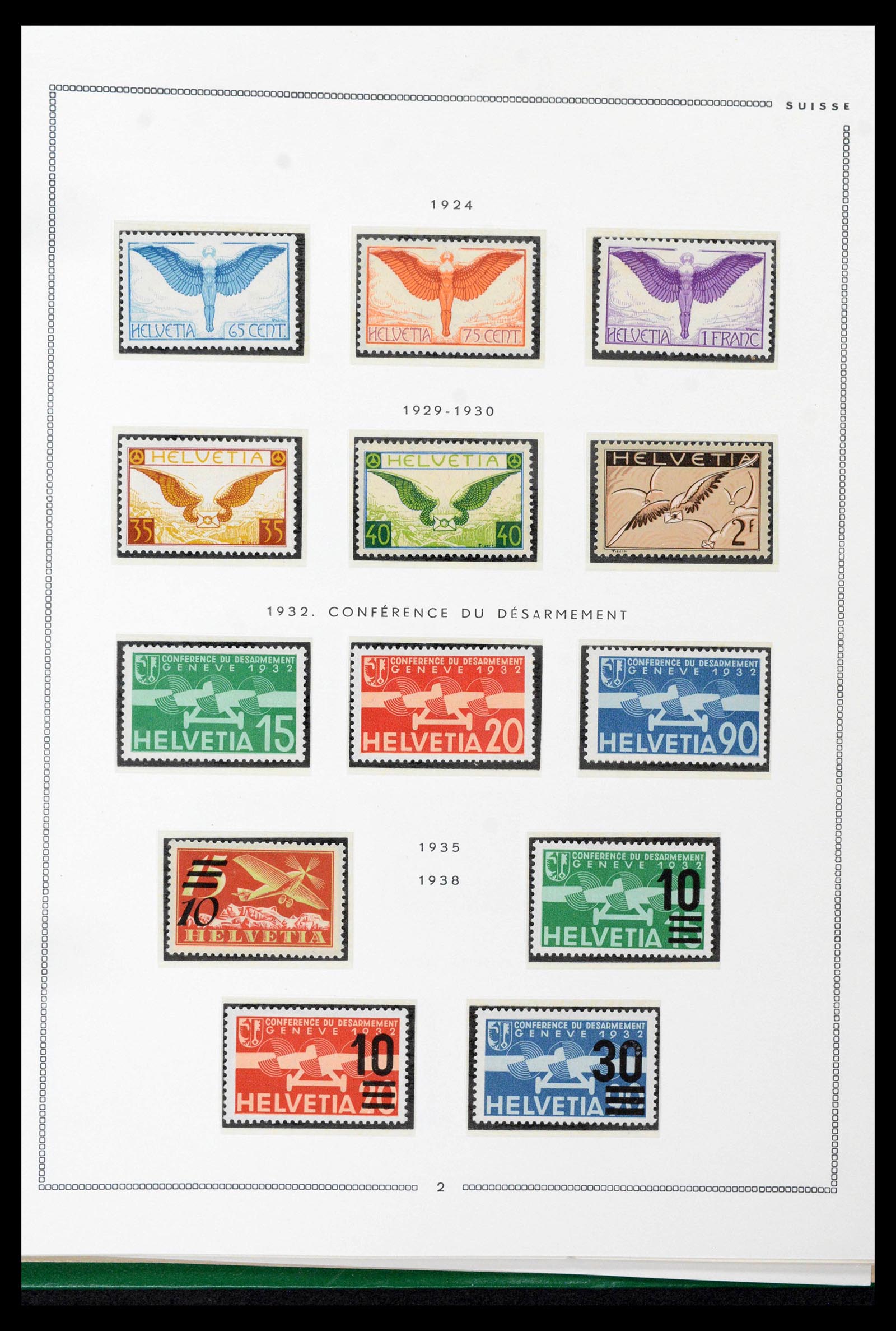 39096 0047 - Stamp collection 39096 Switzerland 1907-1963.