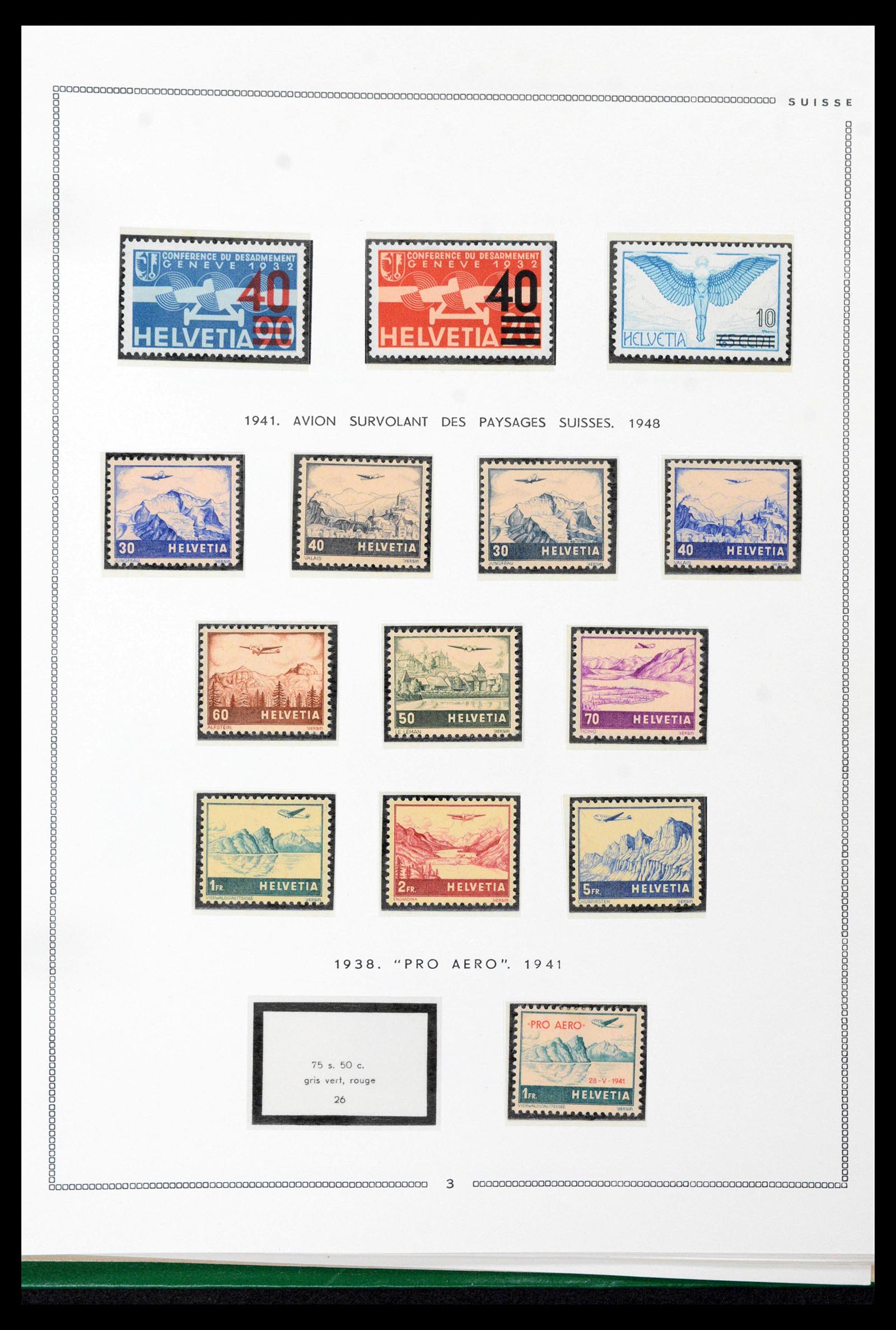 39096 0048 - Stamp collection 39096 Switzerland 1907-1963.