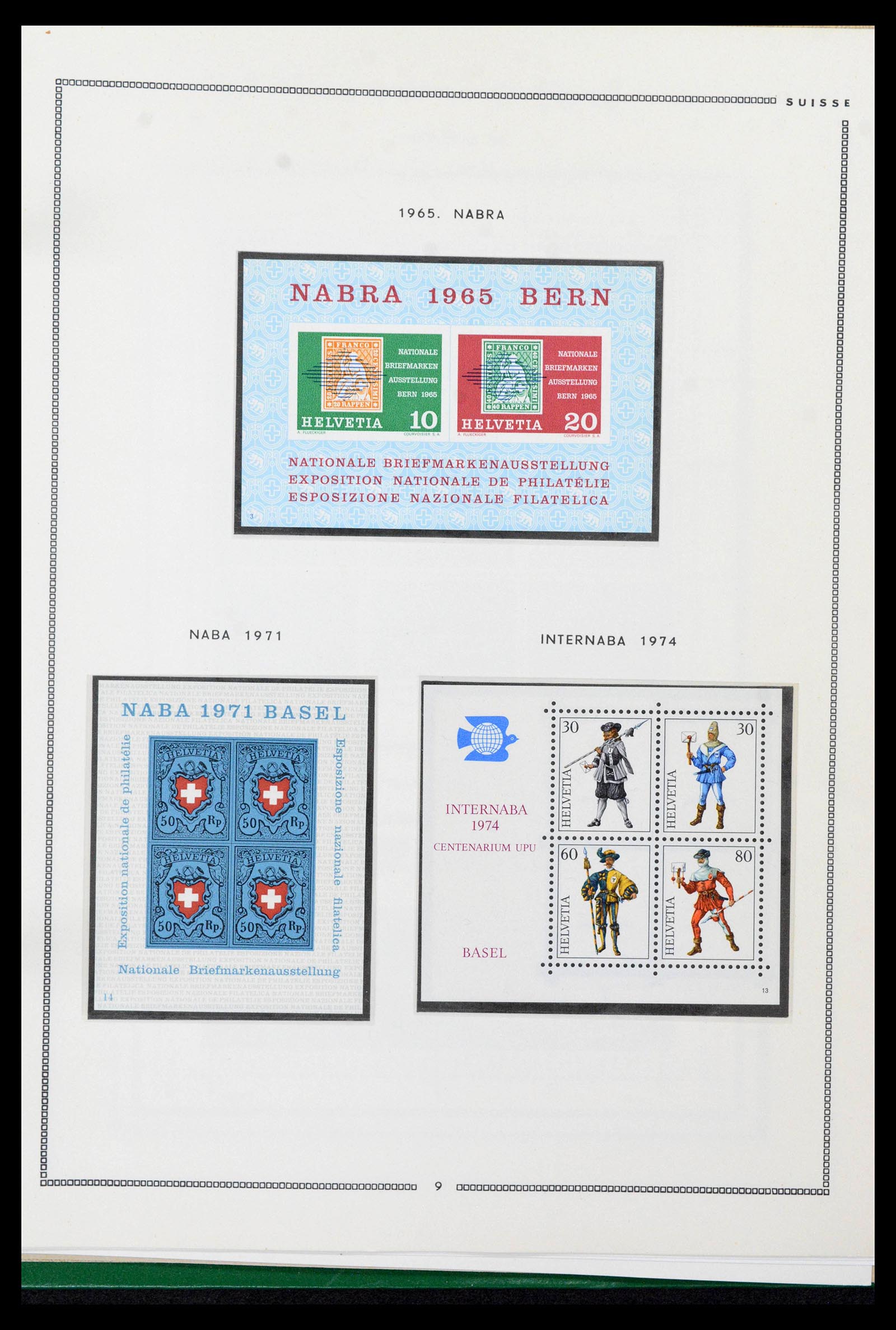 39096 0058 - Postzegelverzameling 39096 Zwitserland 1907-1963.