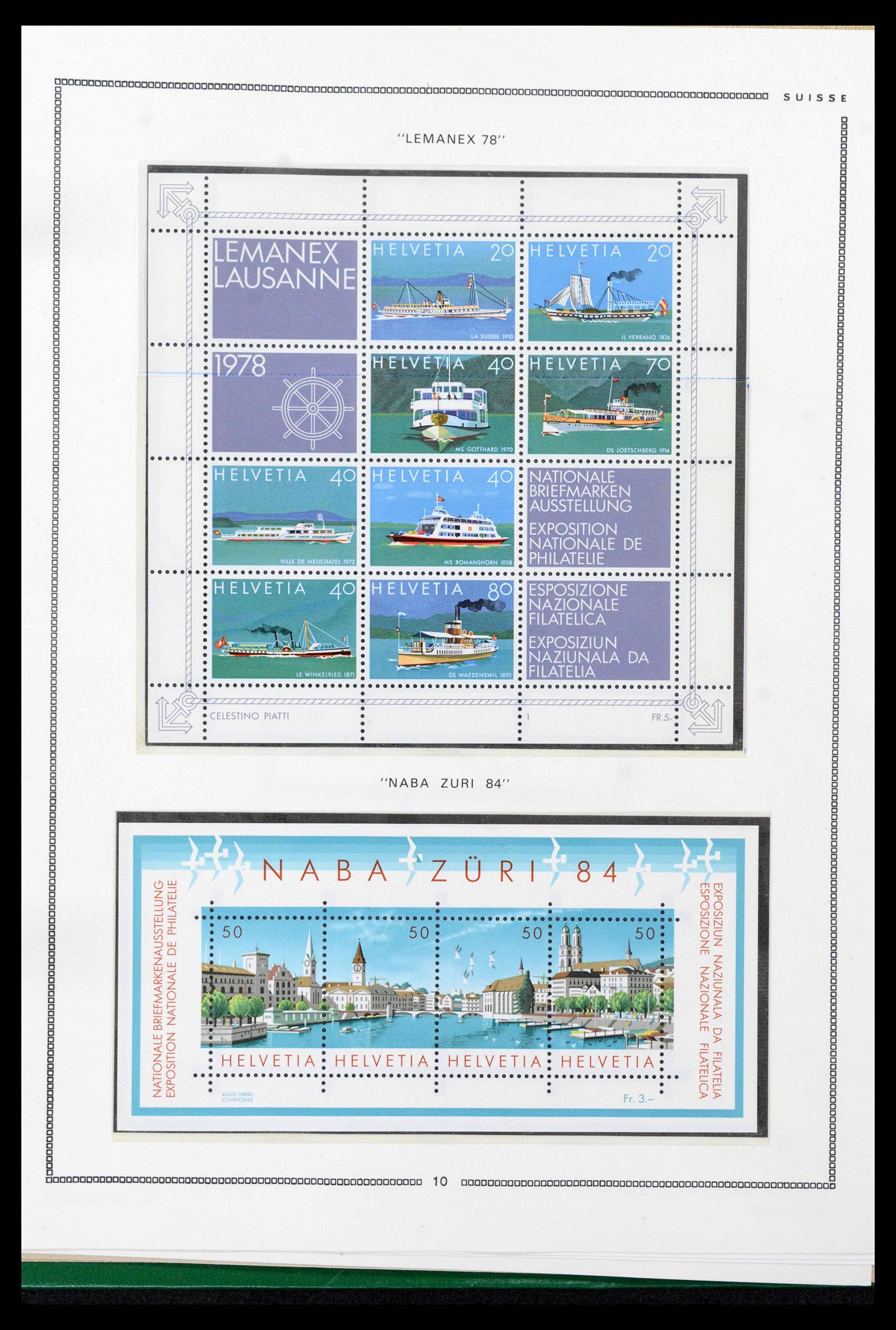 39096 0059 - Postzegelverzameling 39096 Zwitserland 1907-1963.