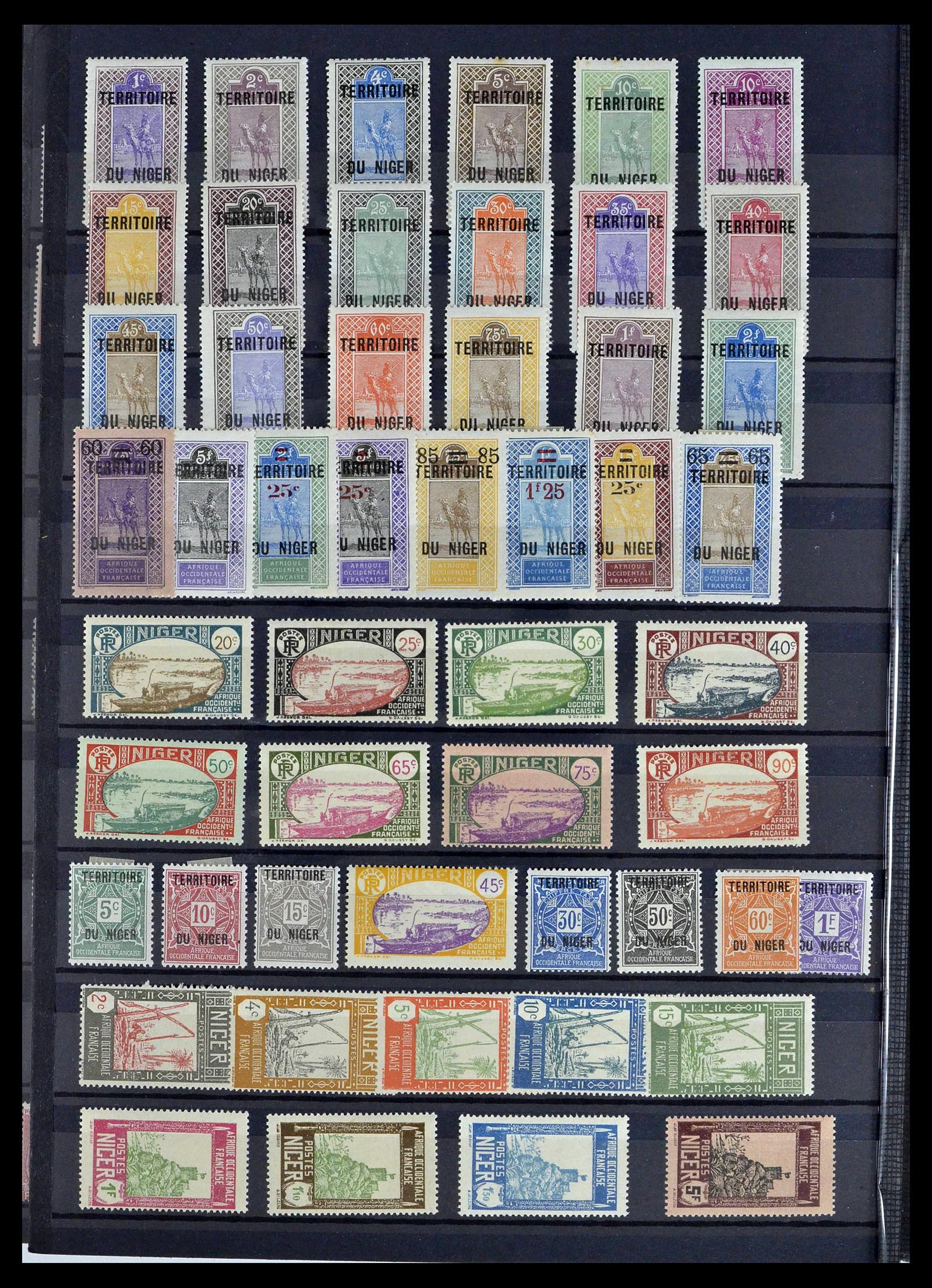 39097 0018 - Postzegelverzameling 39097 Franse koloniën 1880-2000.