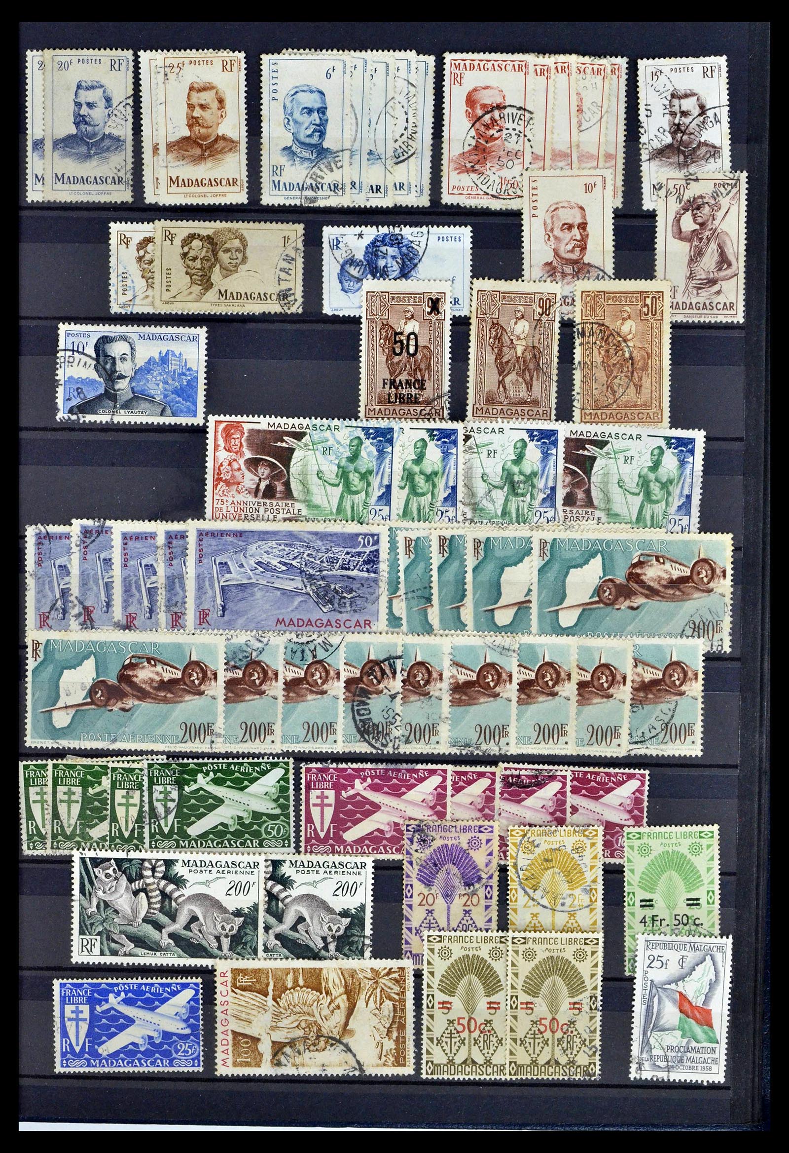 39097 0025 - Stamp collection 39097 French colonies 1880-2000.