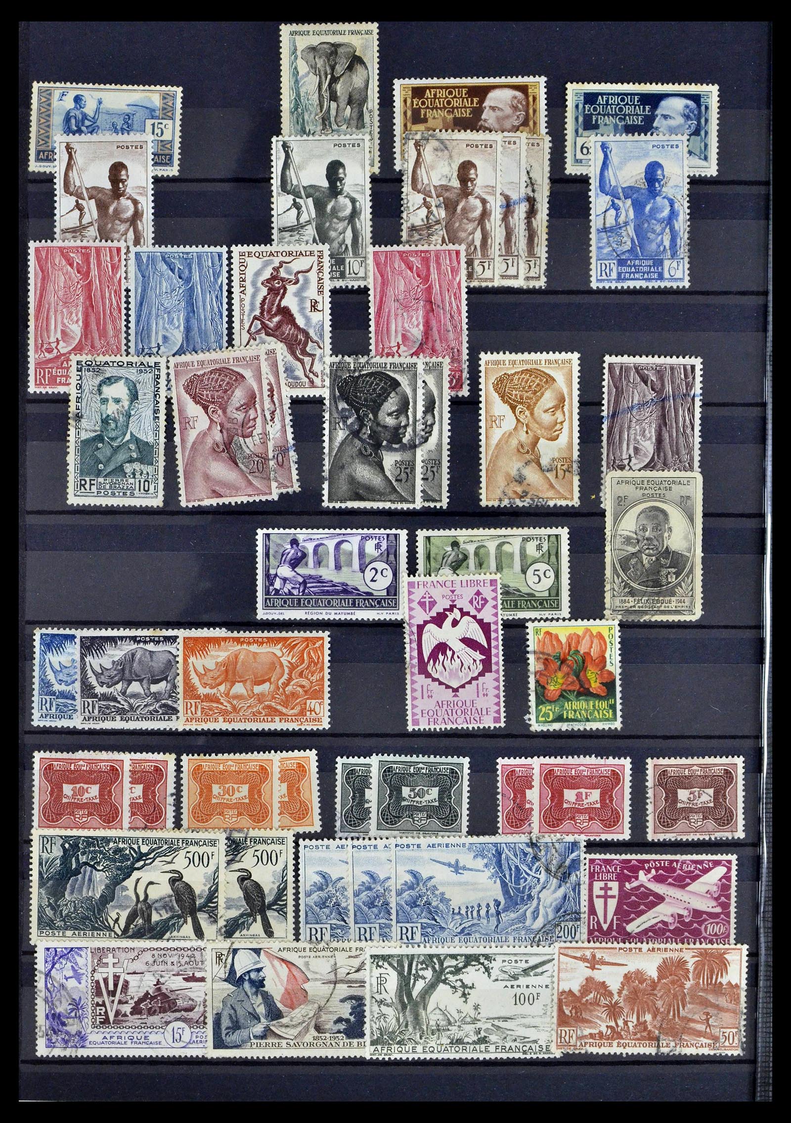 39097 0026 - Stamp collection 39097 French colonies 1880-2000.