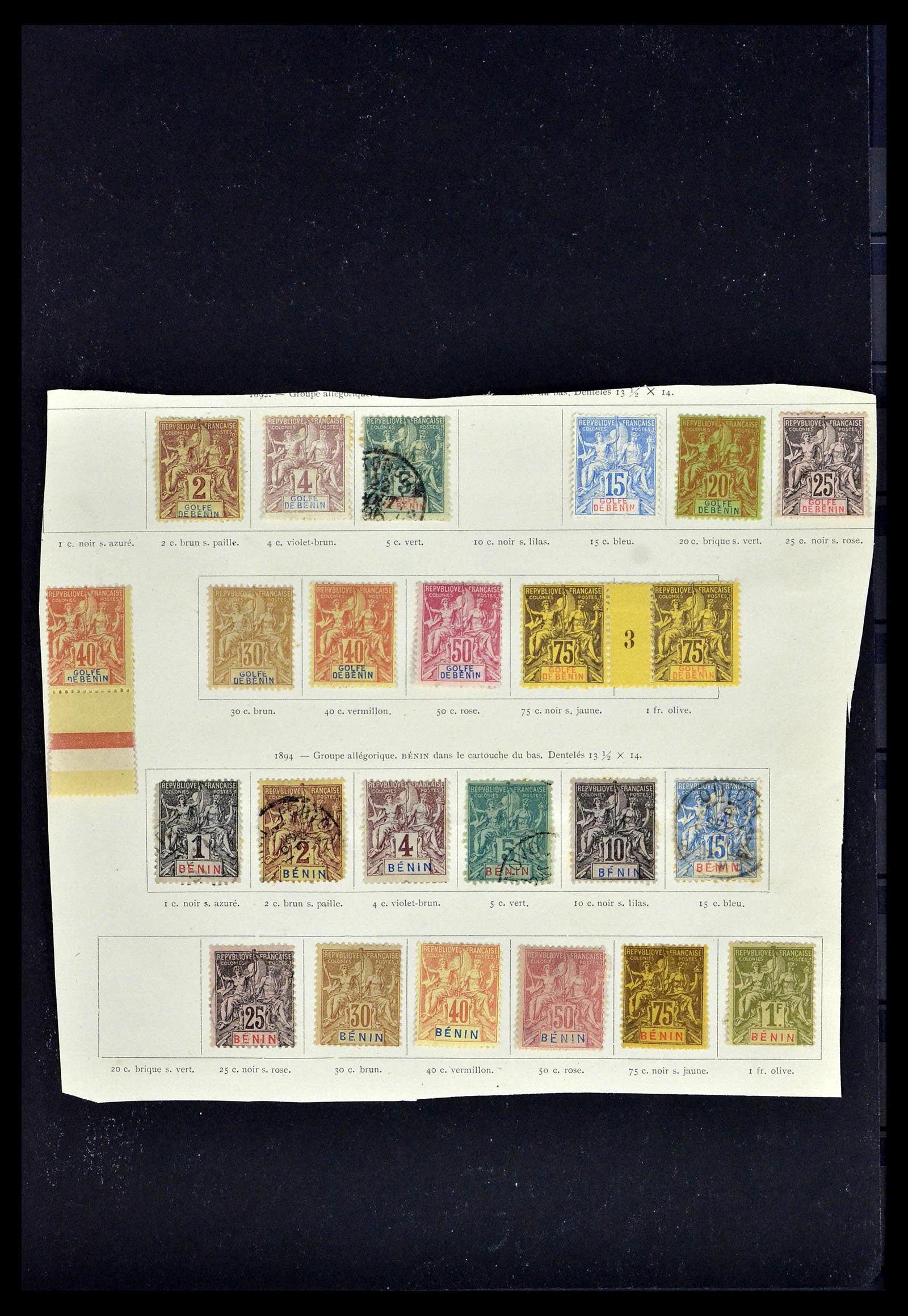 39097 0033 - Stamp collection 39097 French colonies 1880-2000.