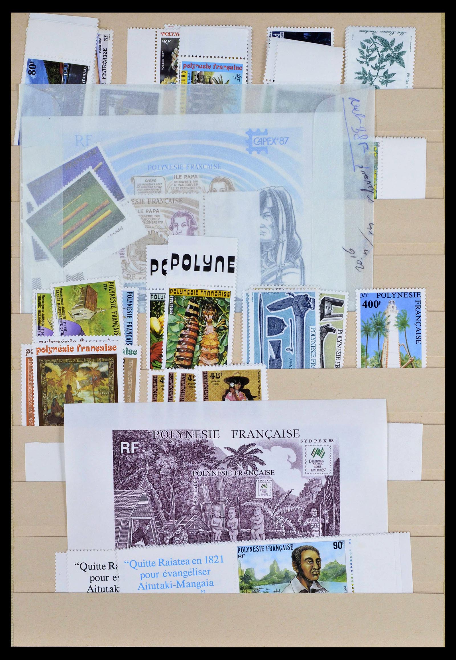 39097 0041 - Postzegelverzameling 39097 Franse koloniën 1880-2000.