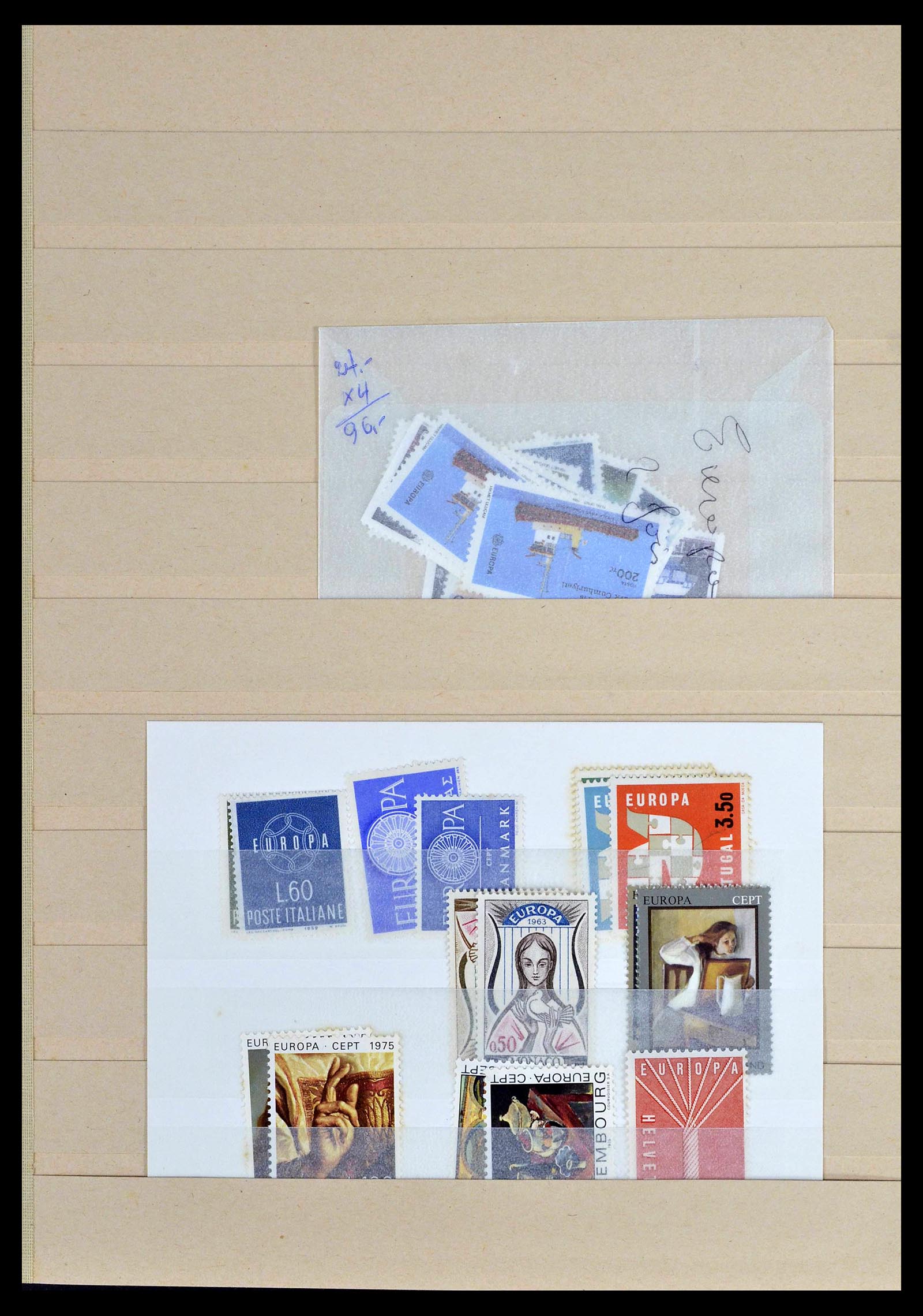 39097 0047 - Postzegelverzameling 39097 Franse koloniën 1880-2000.