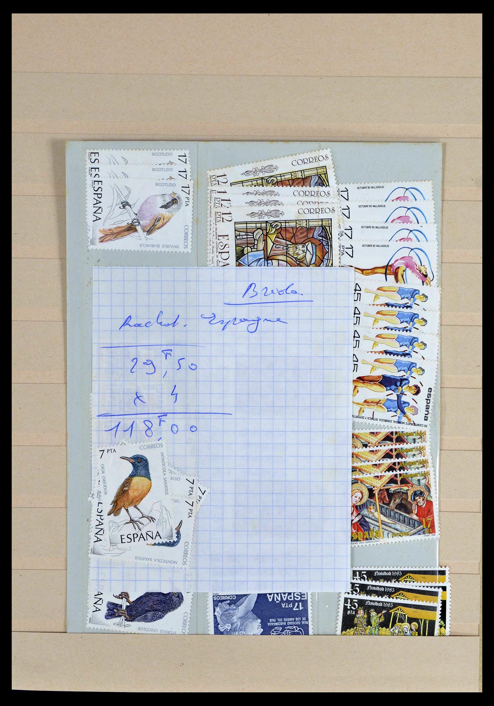 39097 0049 - Postzegelverzameling 39097 Franse koloniën 1880-2000.