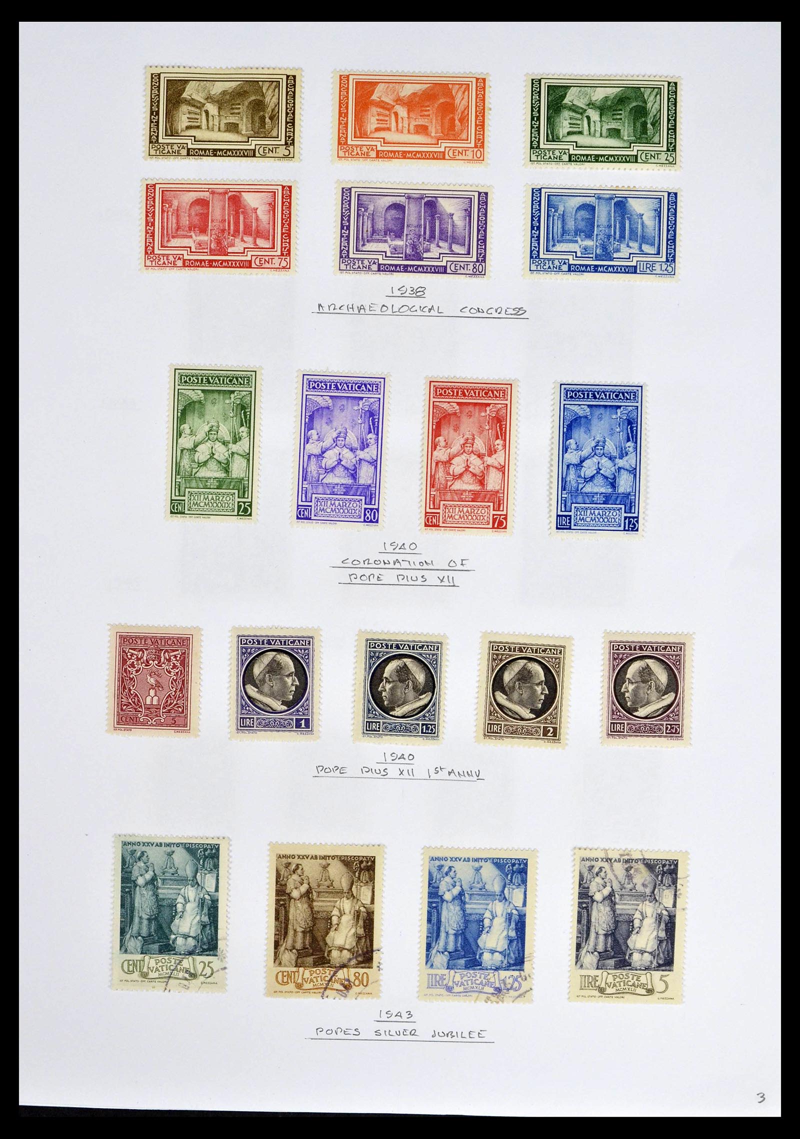 39099 0005 - Stamp collection 39099 Vatican 1852-2008.