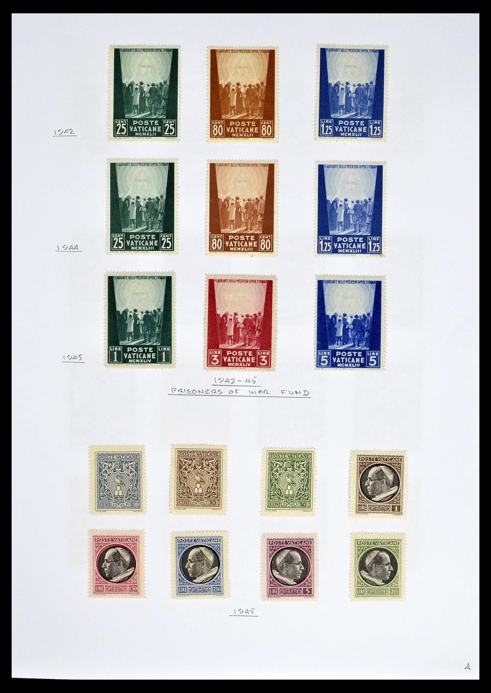 39099 0006 - Postzegelverzameling 39099 Vaticaan 1852-2008.