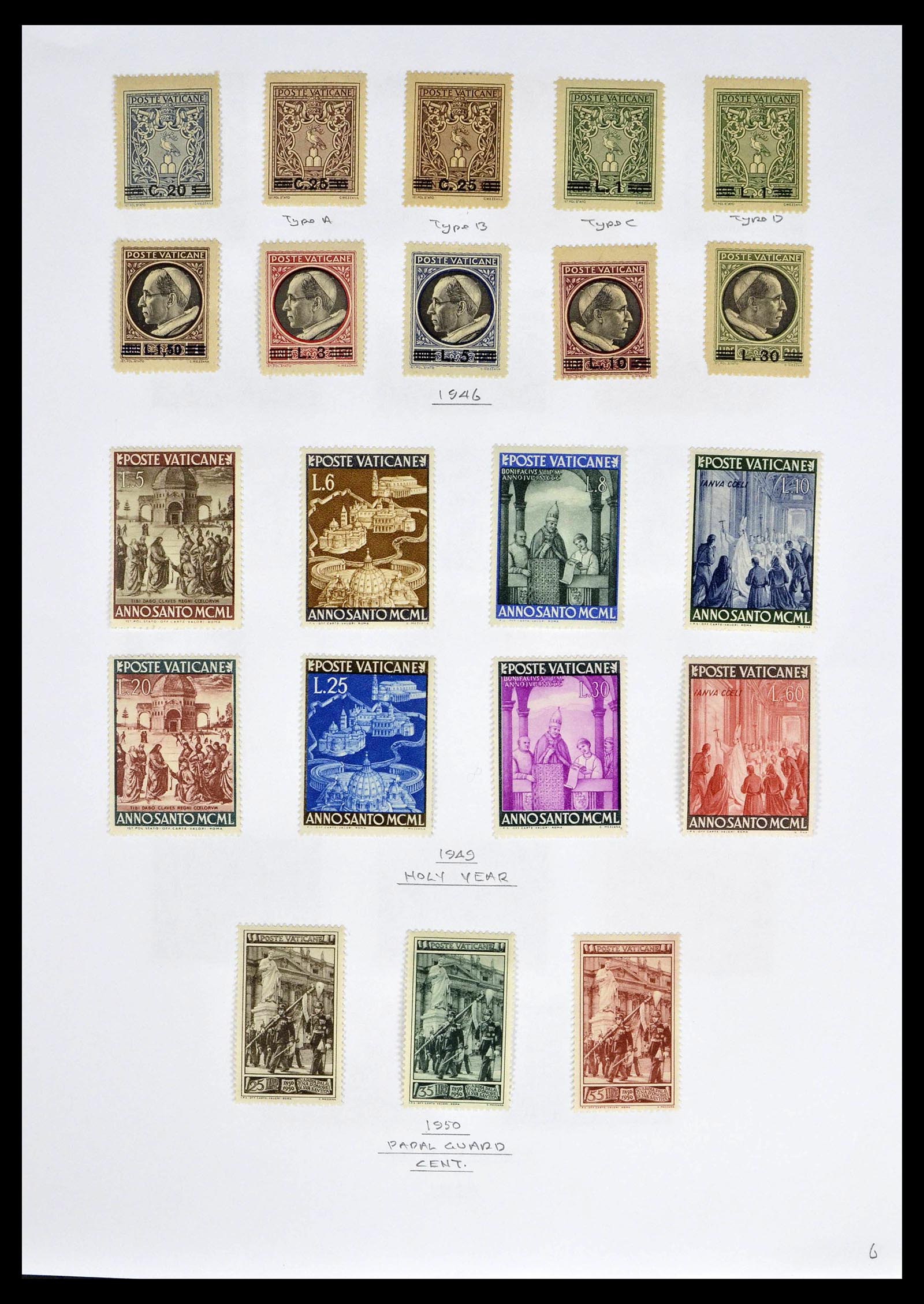 39099 0008 - Stamp collection 39099 Vatican 1852-2008.