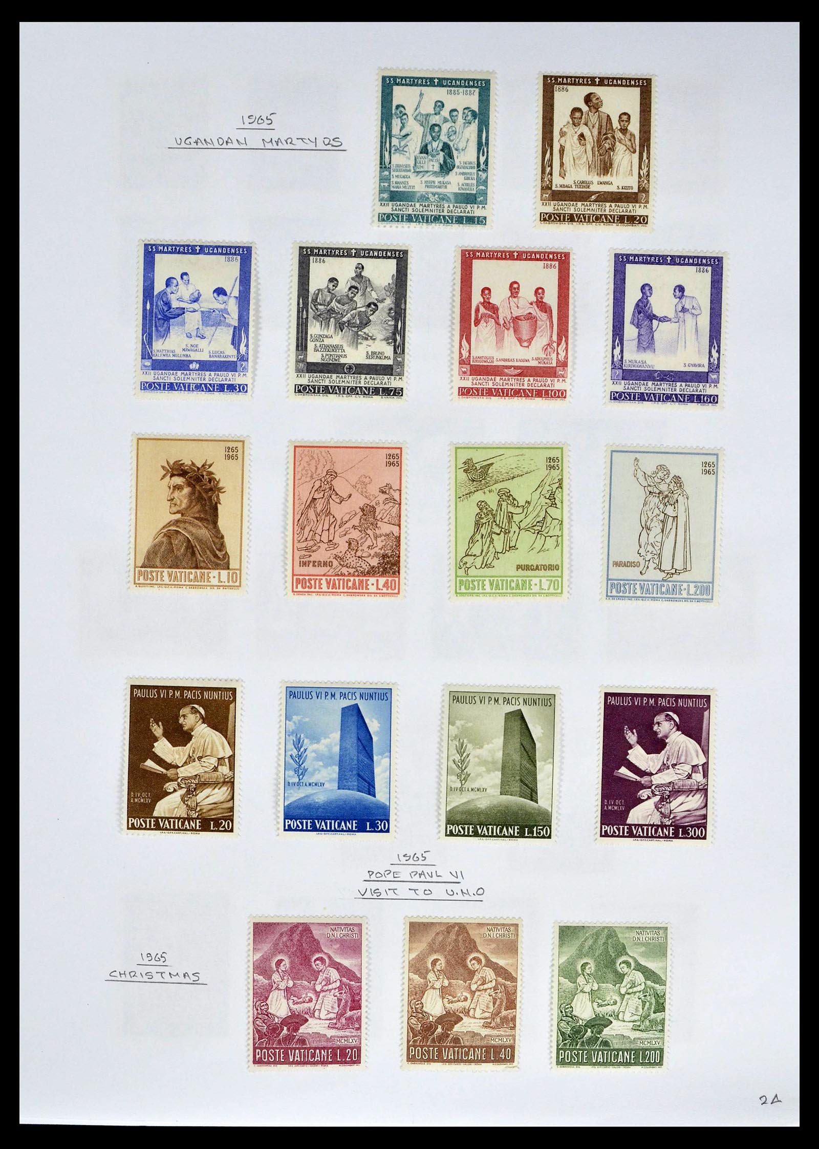 39099 0026 - Stamp collection 39099 Vatican 1852-2008.