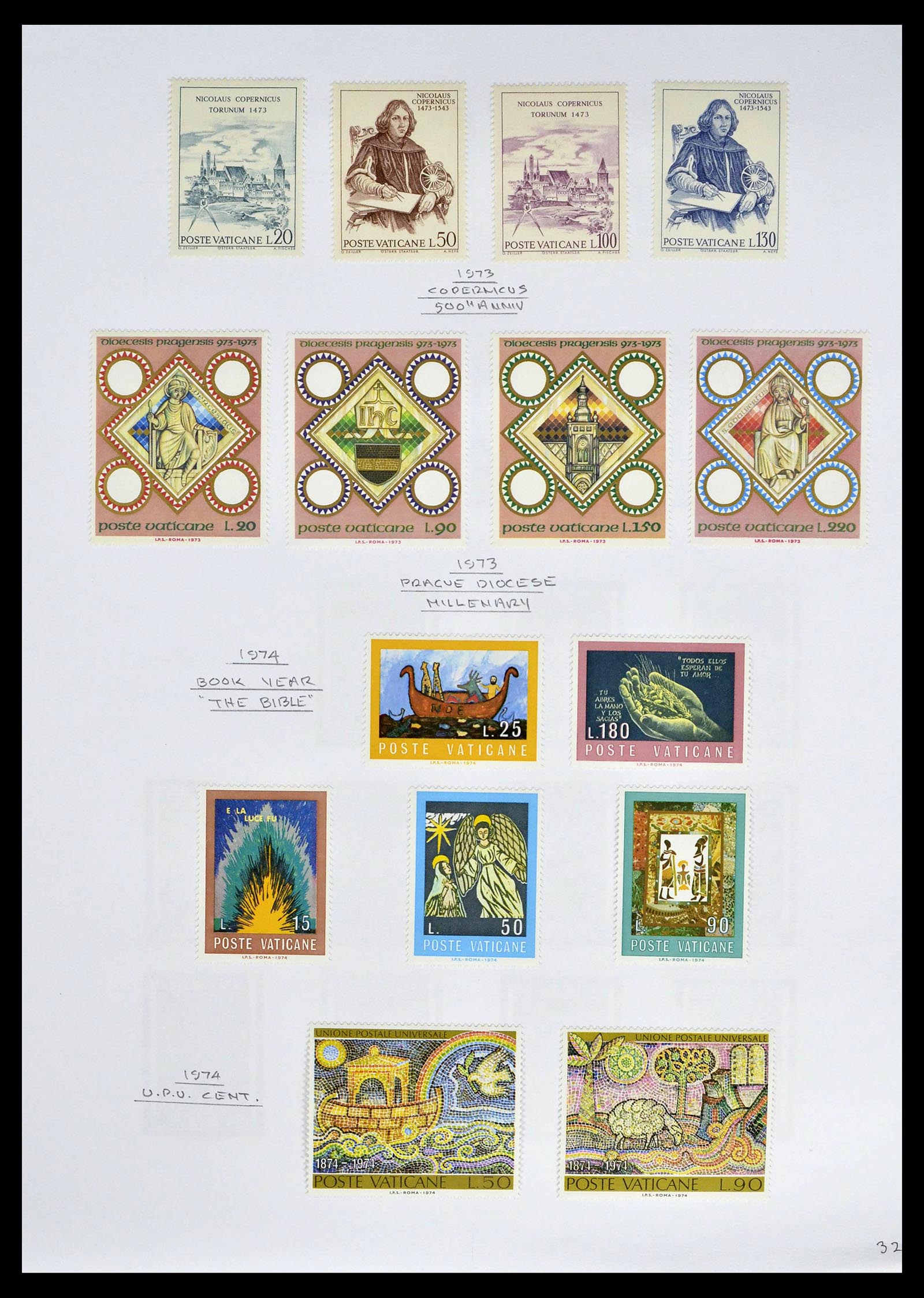 39099 0034 - Stamp collection 39099 Vatican 1852-2008.
