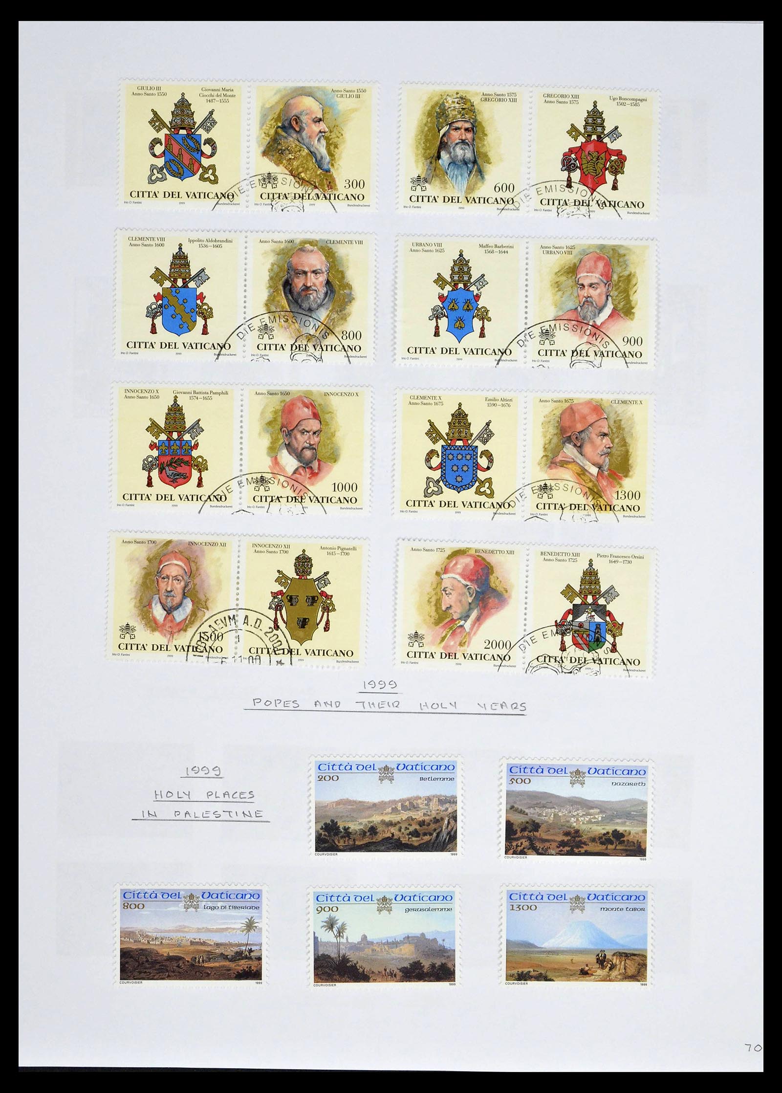 39099 0072 - Stamp collection 39099 Vatican 1852-2008.